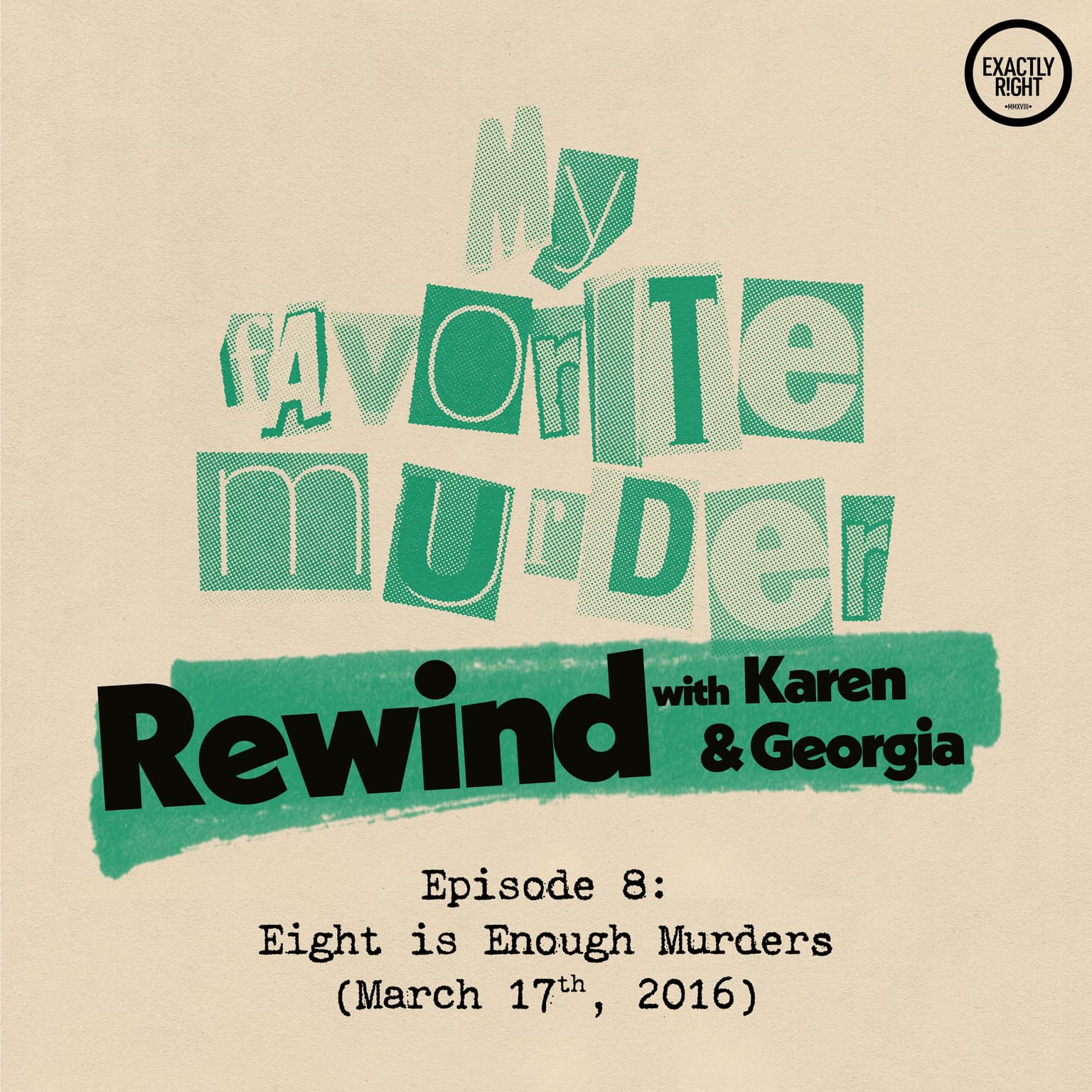 Rewind with Karen & Georgia - 8: Eight is Enough Murders artwork