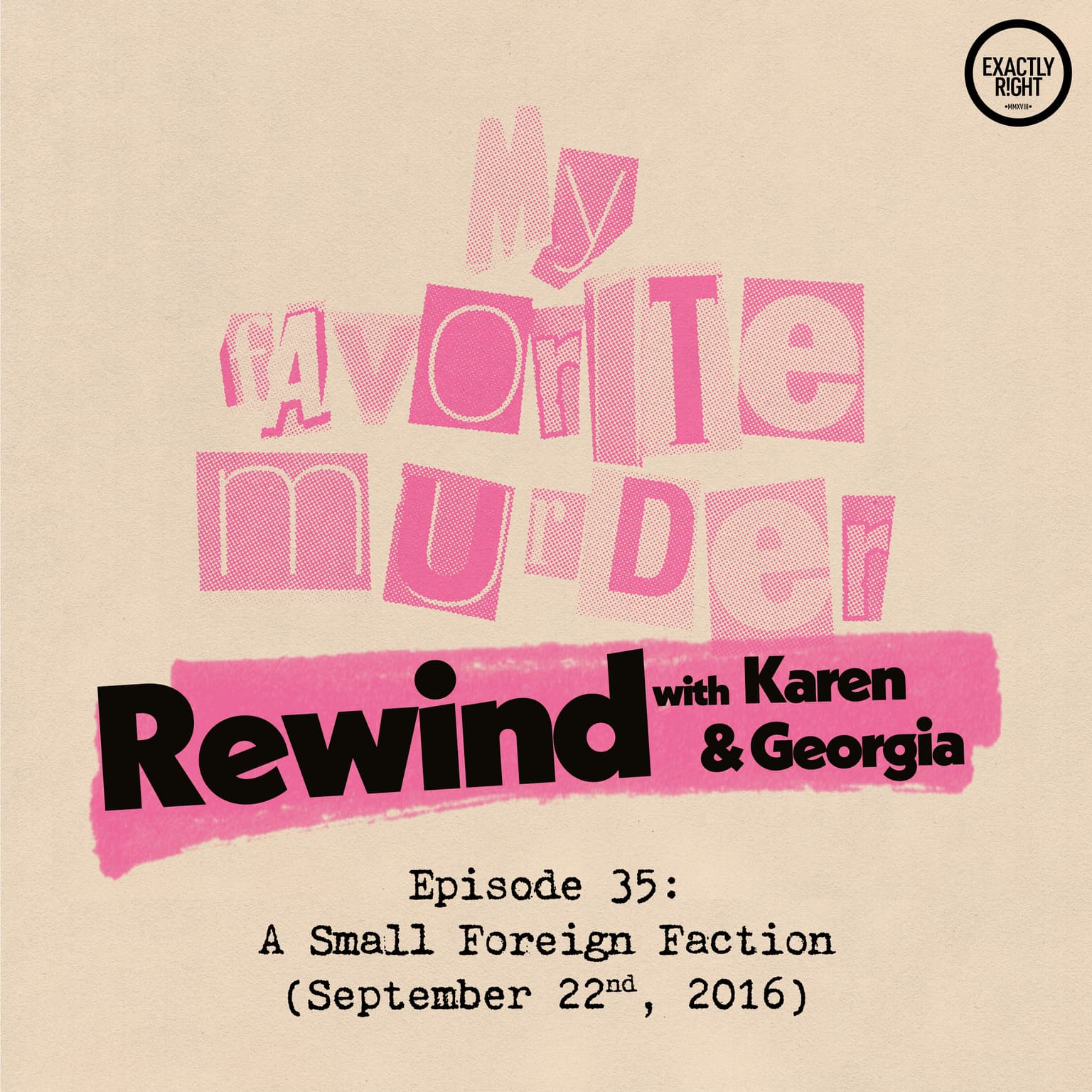 Rewind with Karen & Georgia - 35: A Small Foreign Faction artwork