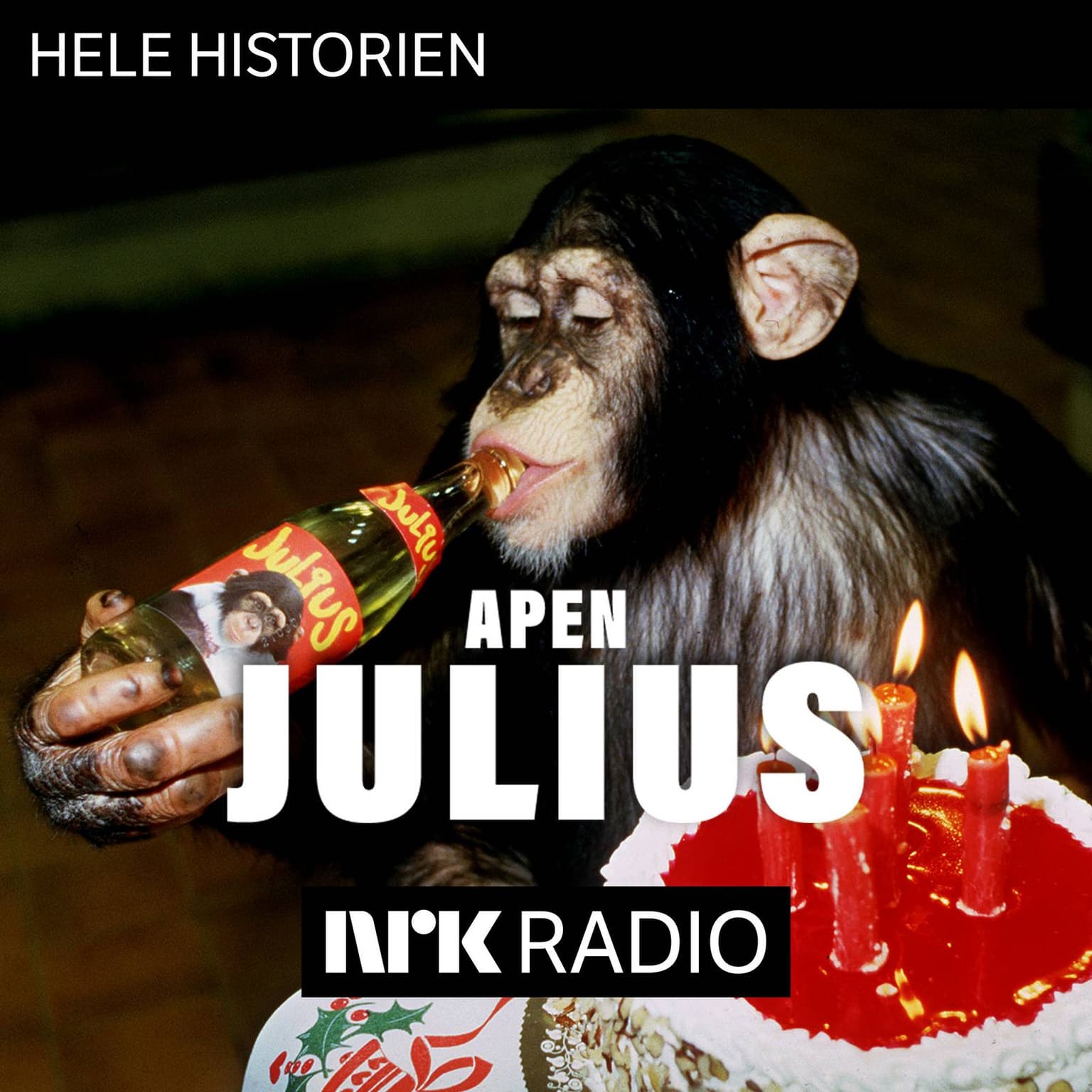 Smakebit Apen Julius artwork