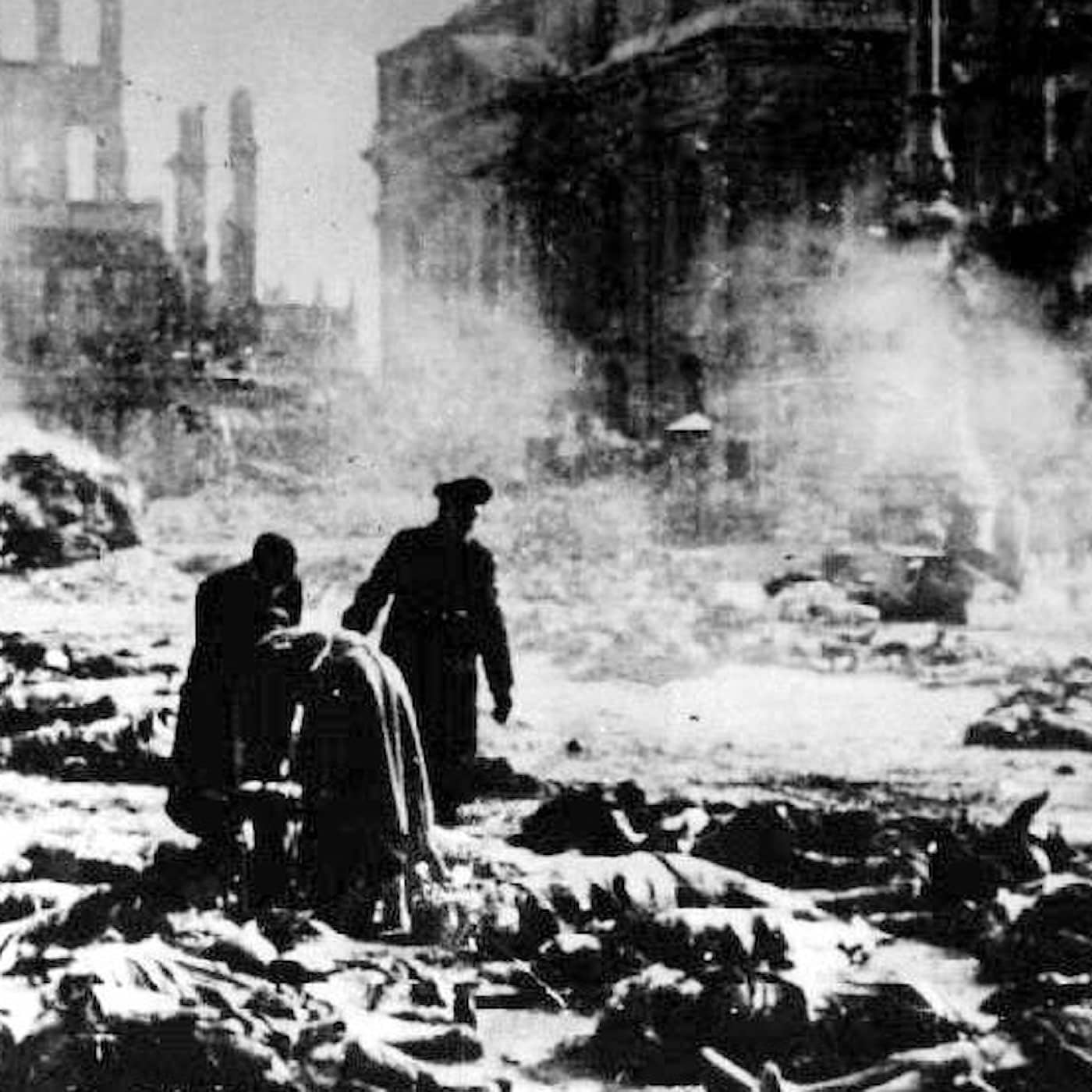 När Tyskland brann – bombningen av Dresden 1945 artwork
