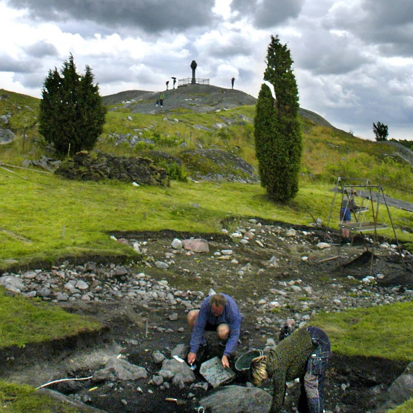 Han upptäckte vikingastaden Birka artwork