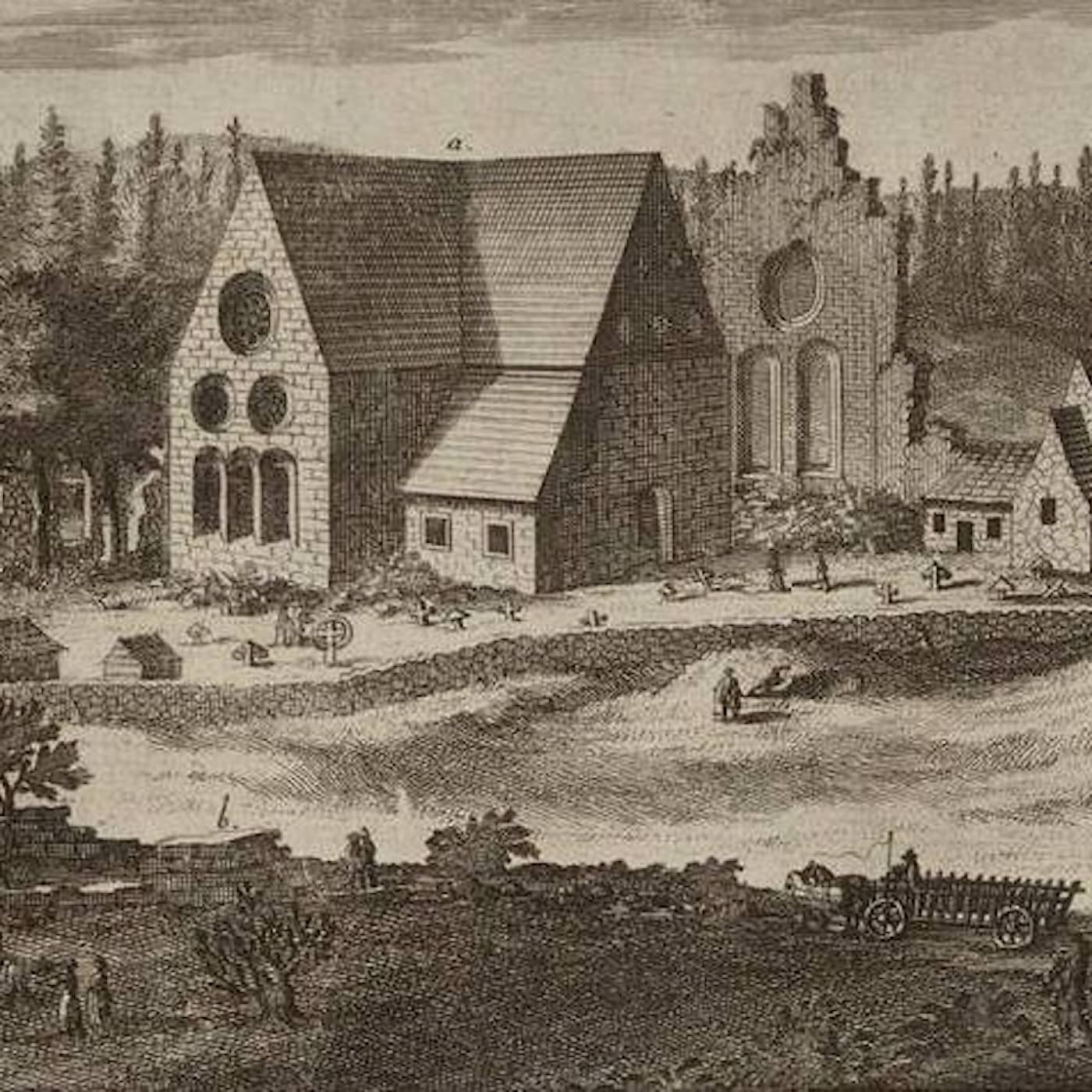 Blodbadet i Nydala kloster artwork