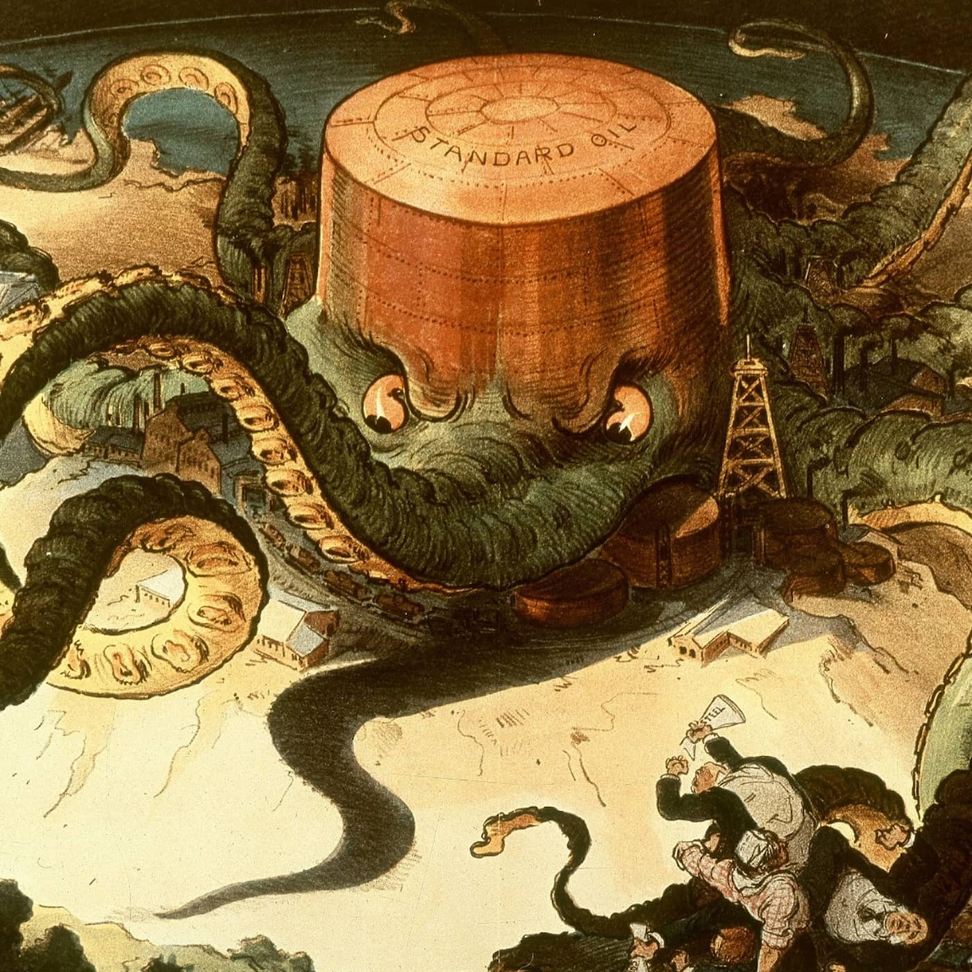 Rockefellers Standard Oil – olja, makt och rikedom artwork
