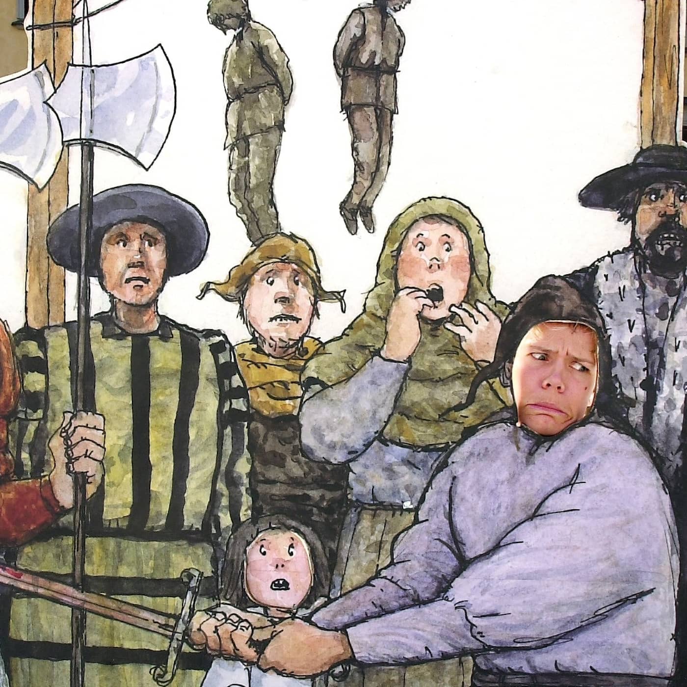 Kristian och Kristina – blodbadets bödel och offer artwork