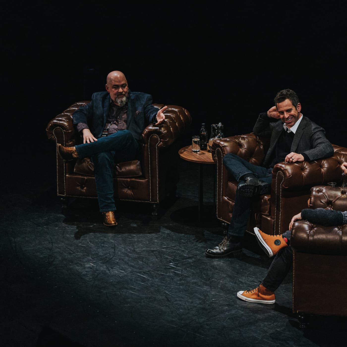 #115 — Sam Harris, Lawrence Krauss, and Matt Dillahunty (1) artwork