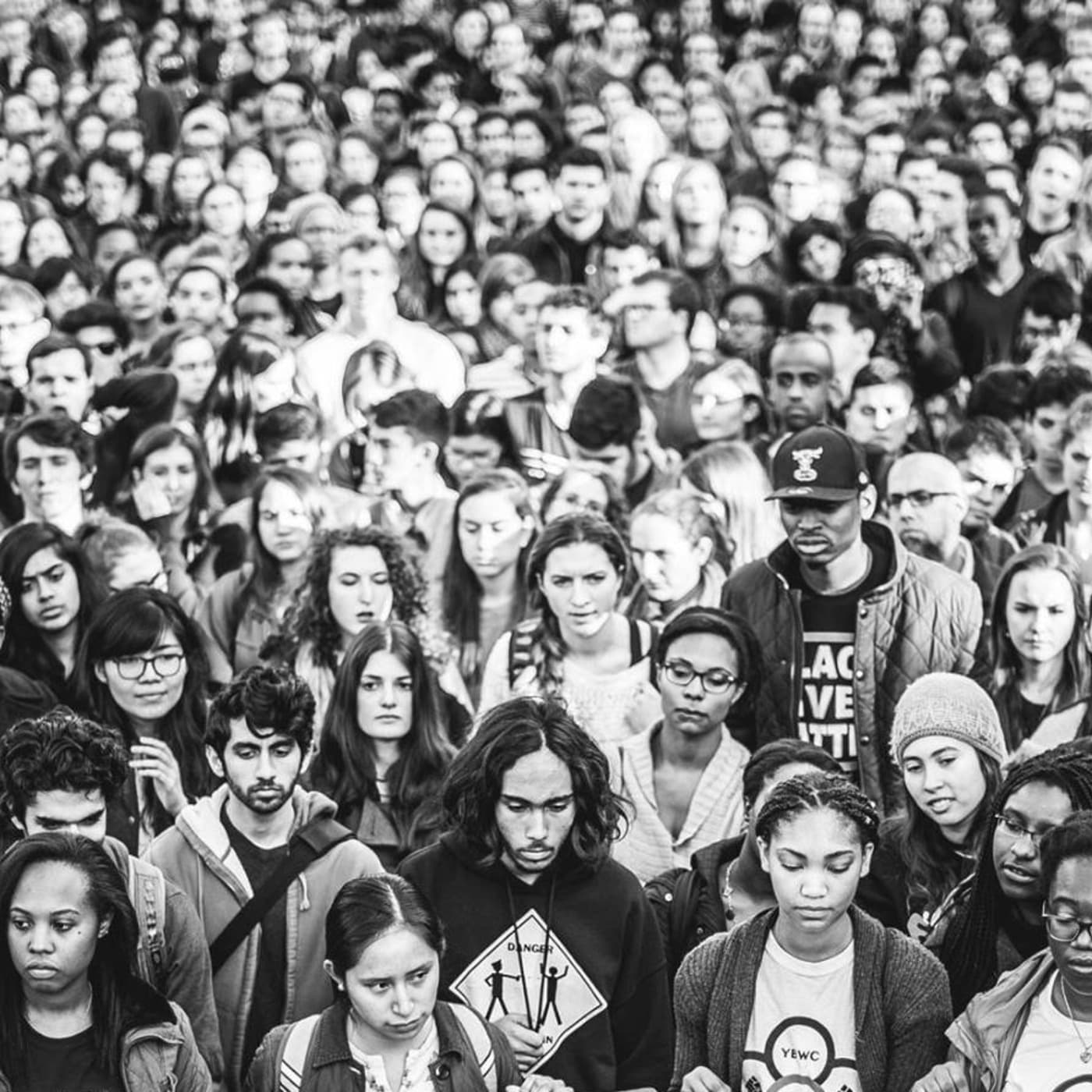 #100 — Facing the Crowd artwork