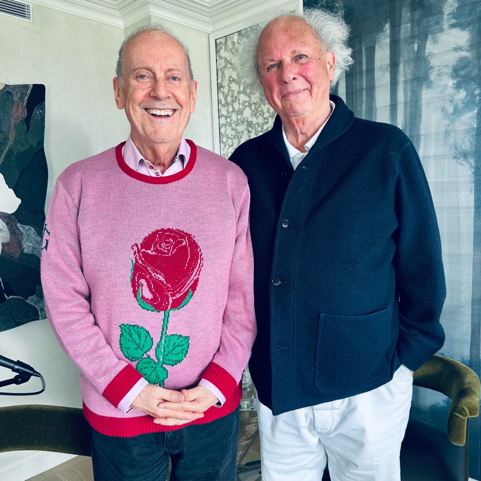 More Rosebud in NYC - Graydon Carter artwork