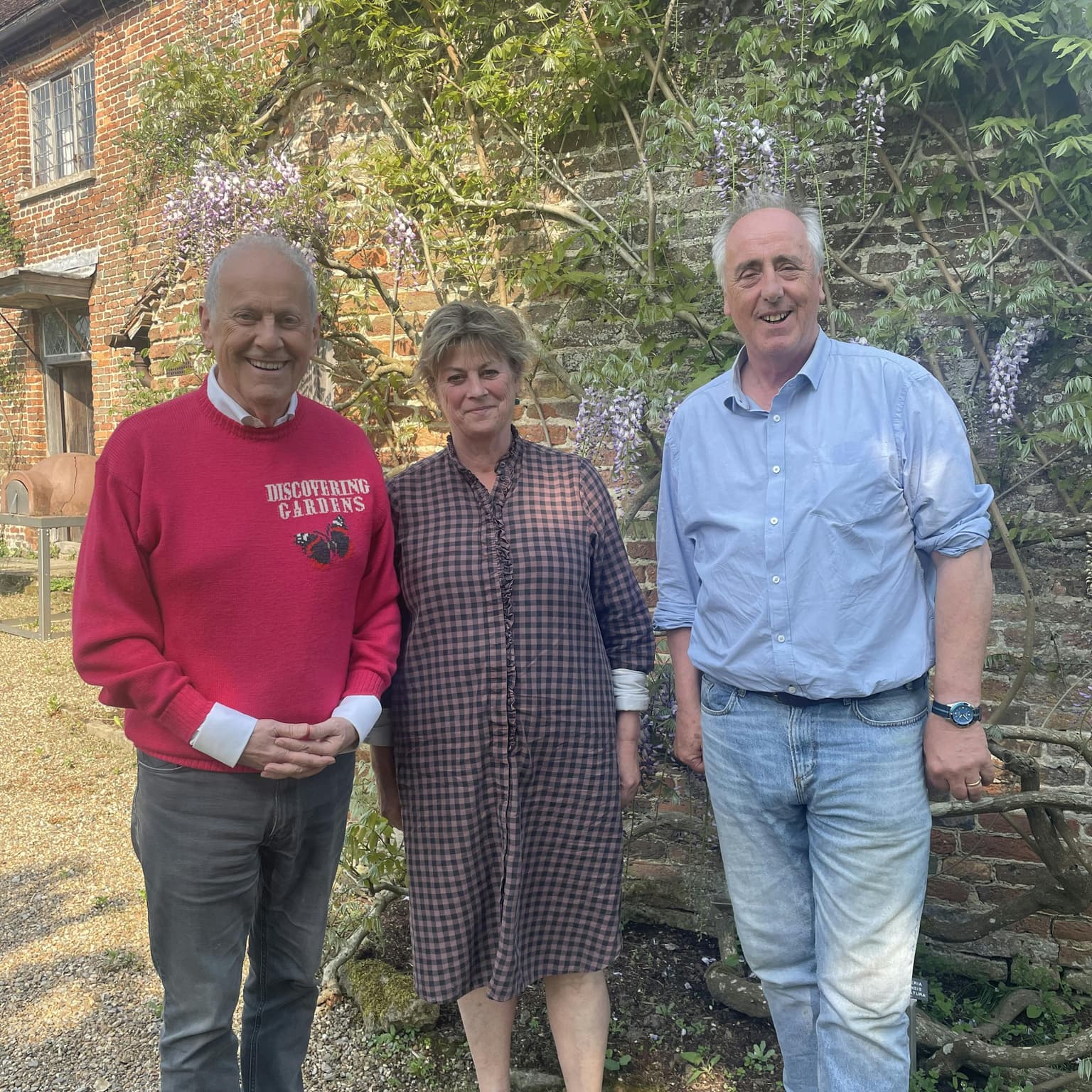 Rosebud at Sissinghurst - Sarah Raven and Adam Nicolson artwork