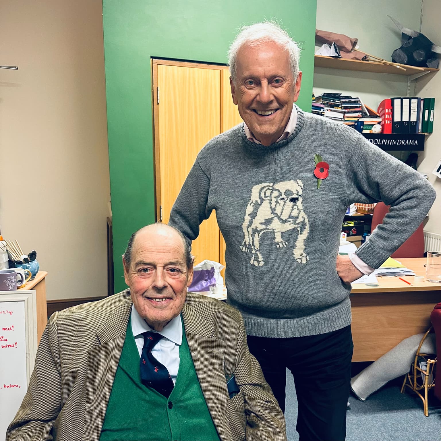 Rosebud on Armistice Day: Sir Nicholas Soames, grandson of Churchill artwork