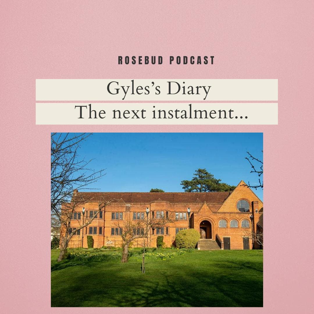 More Rosebud - Gyles's Diary, episode 9: the second half of 1963 - Twelfth Night, Kennedy's assassination, and more artwork