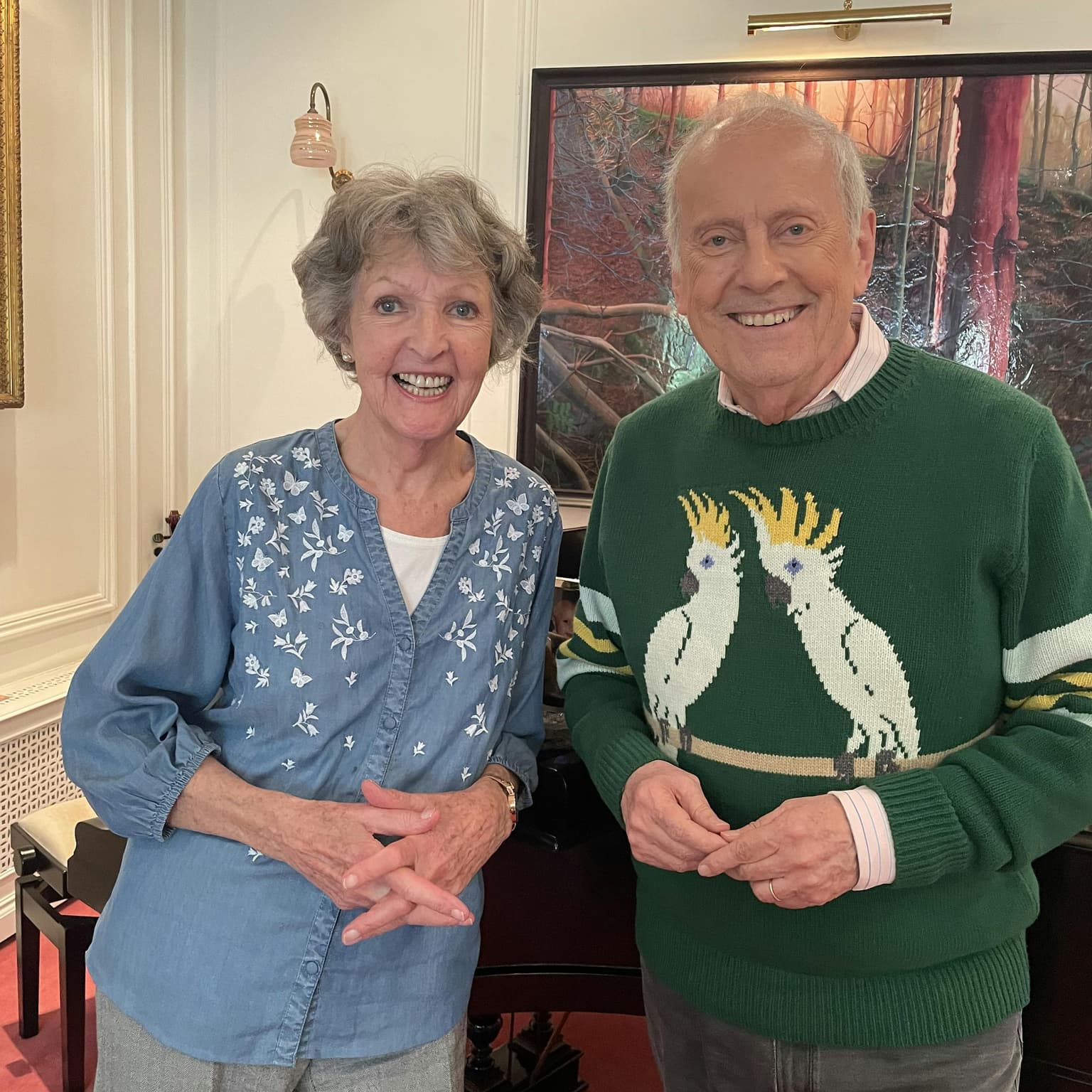 Dame Penelope Keith artwork
