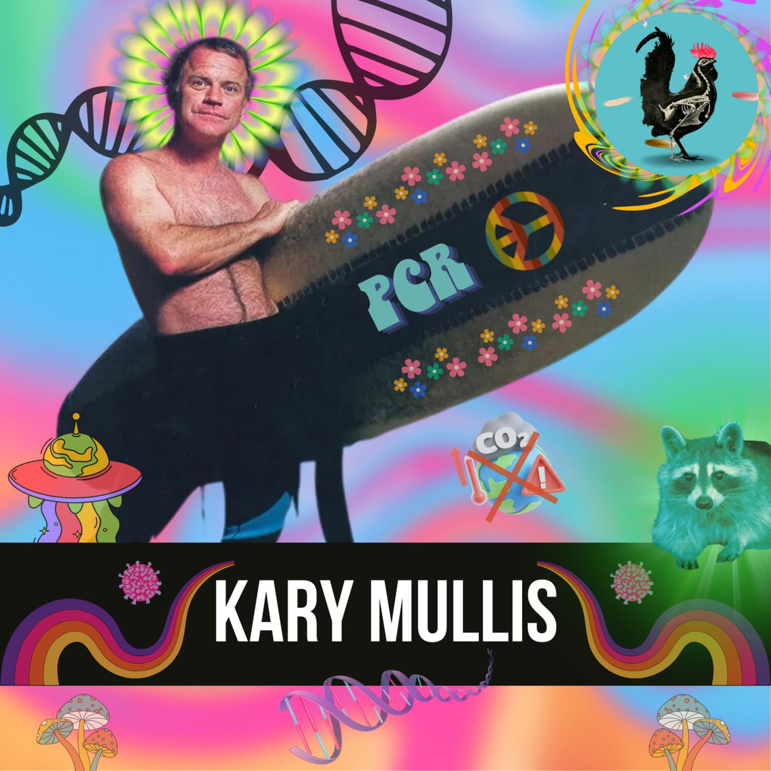 #188: Kary Mullis - Et videnskabeligt syretrip (Live) artwork