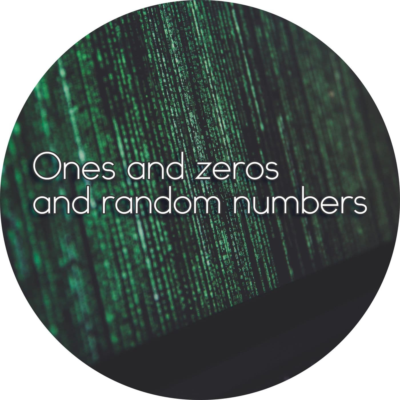 #2.21: Ones and zeros and random numbers artwork