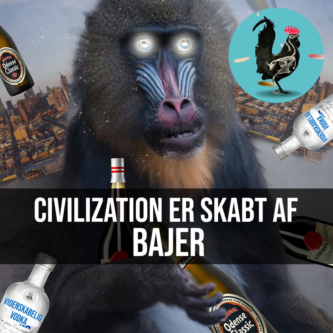 #031: Vi skylder vores intelligens til øl (druk og alkohol) artwork