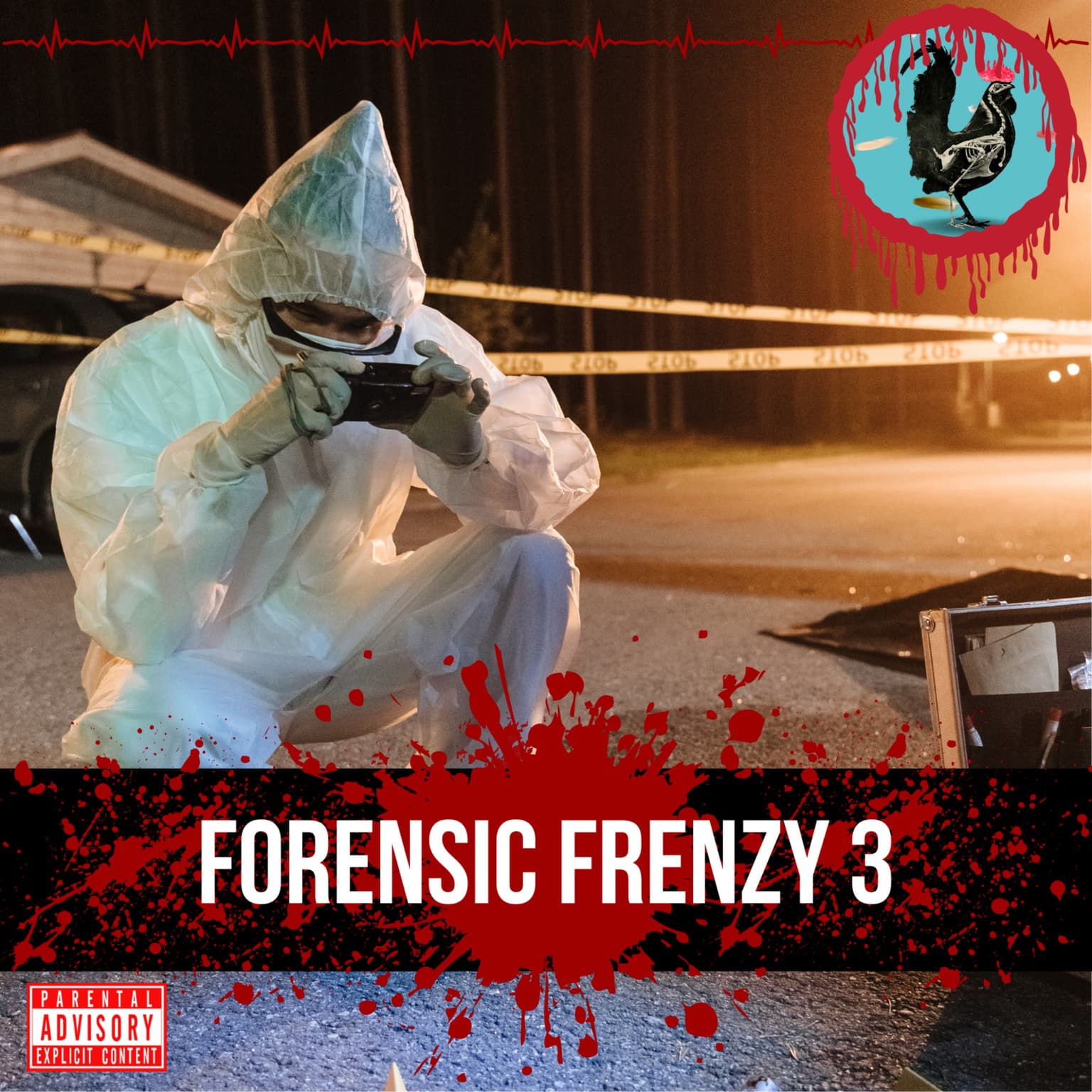 #210: Forensic frenzy 3 - Blåbærdværgen, kokainballonen og Nejlinermanden artwork