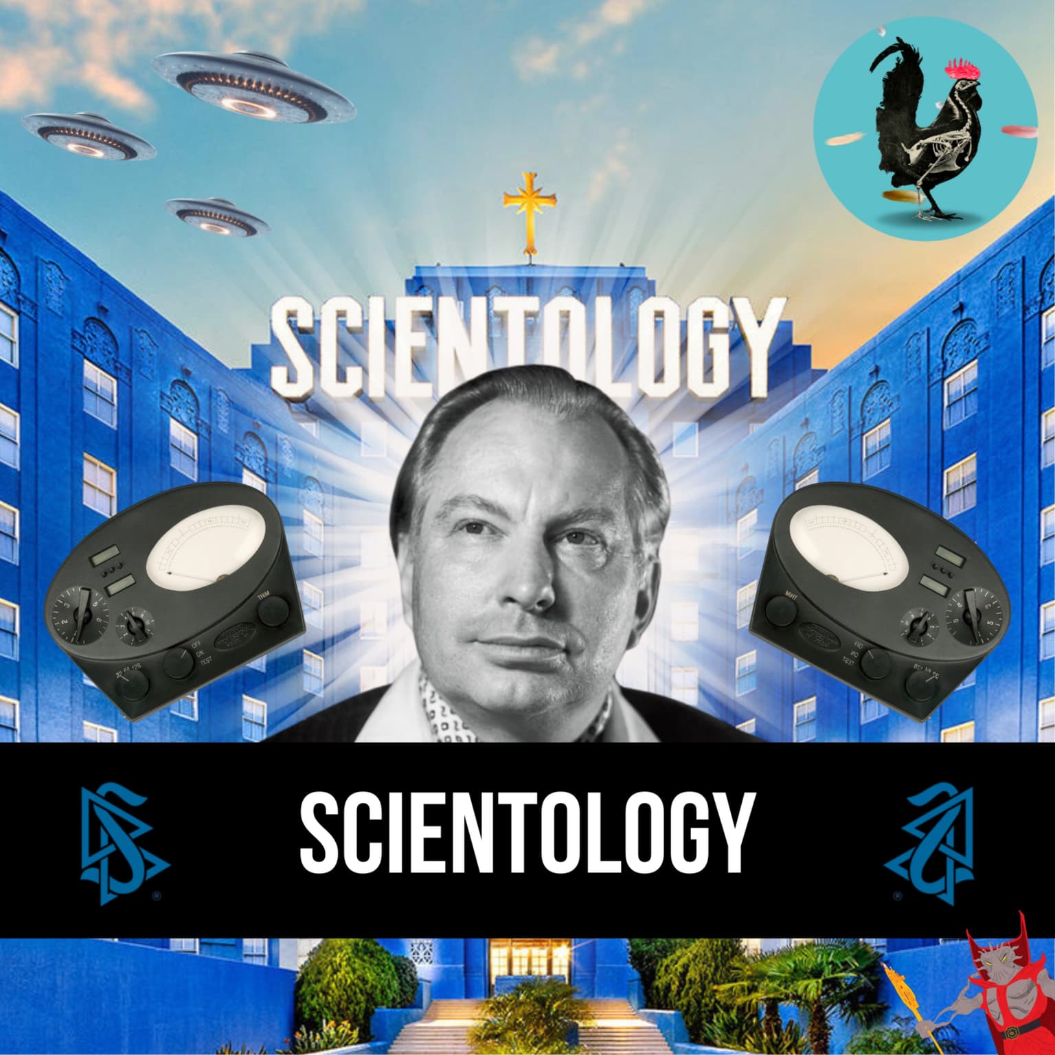 #201: Videnskaben bag scientology (live) artwork