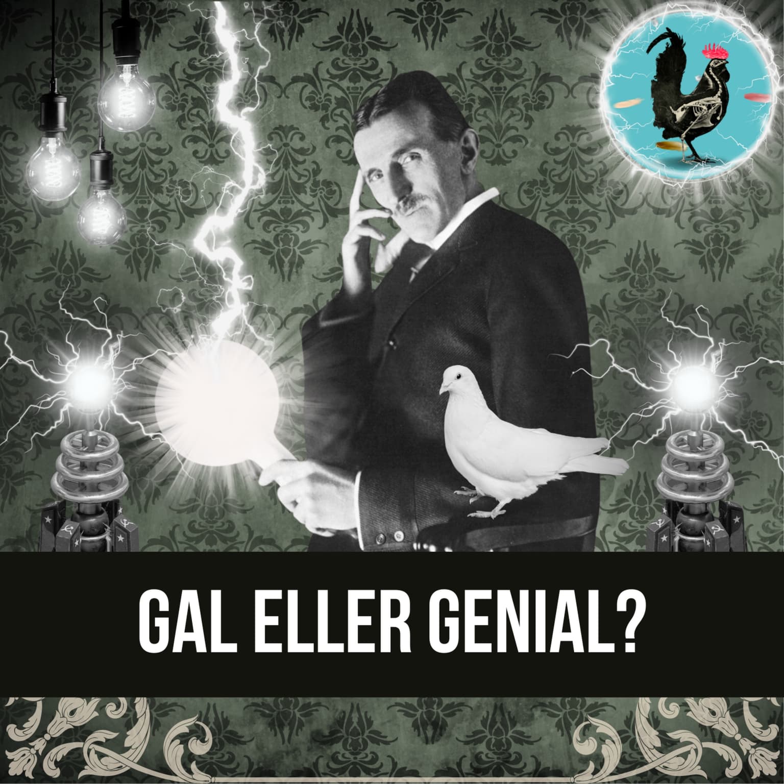 #186: Tesla elskede sine duer (Live) artwork