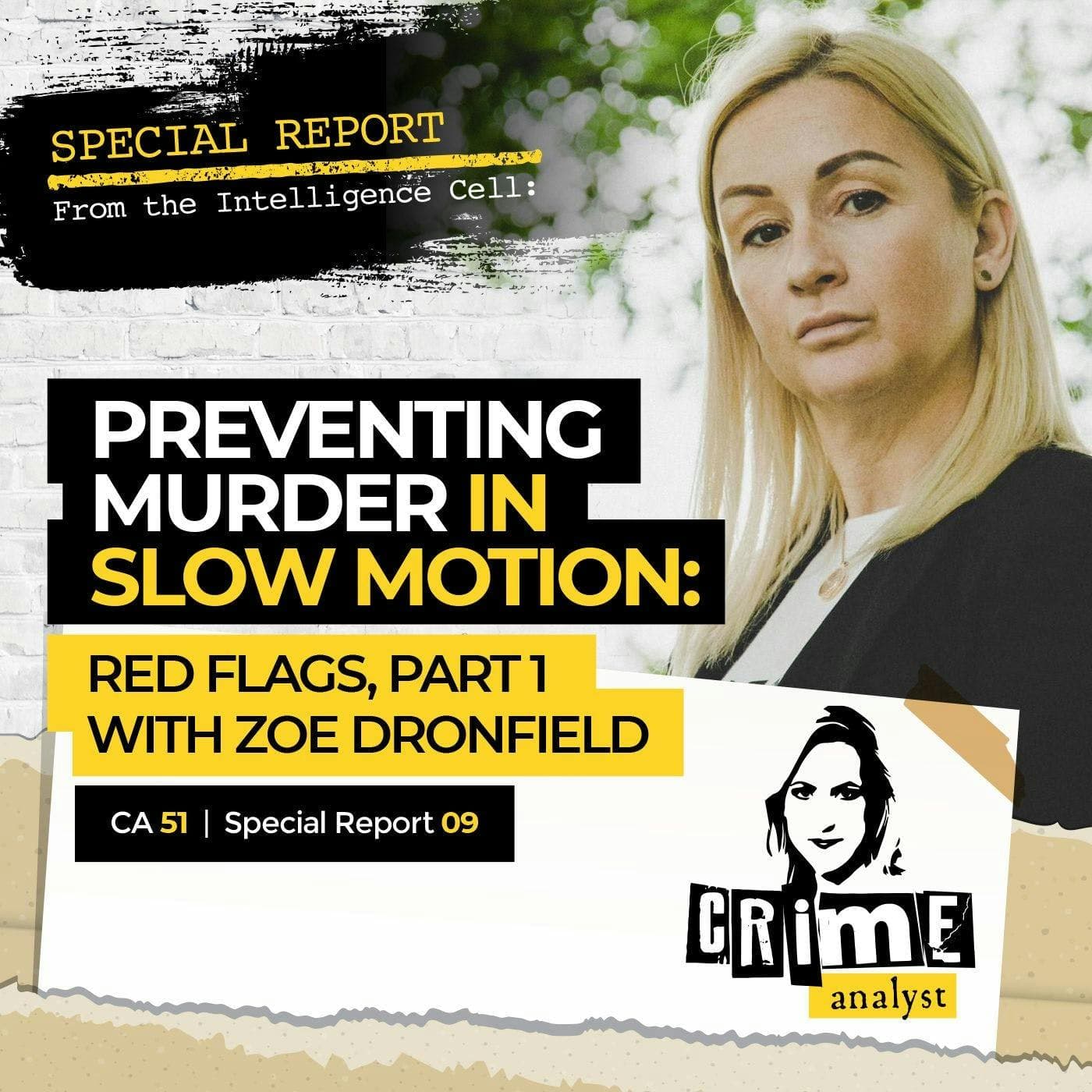 Ep 51: Preventing Murder in Slow Motion™: Red Flags with Zoe Dronfield, Part 1 artwork