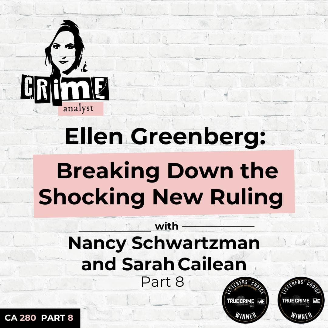 Ep 280: Ellen Greenberg: Breaking Down the Shocking New Ruling with Nancy Schwartzman and Sarah Cailean, Part 8 artwork