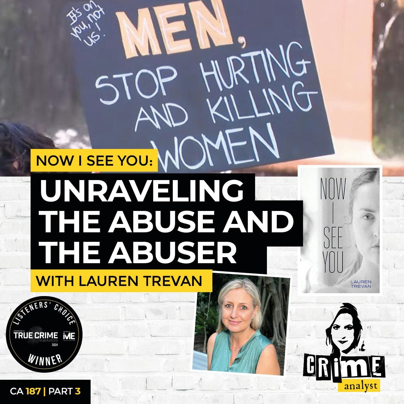 Ep 187: Now I See You: Unraveling The Abuse And The Abuser with Lauren Trevan, Part 3 artwork