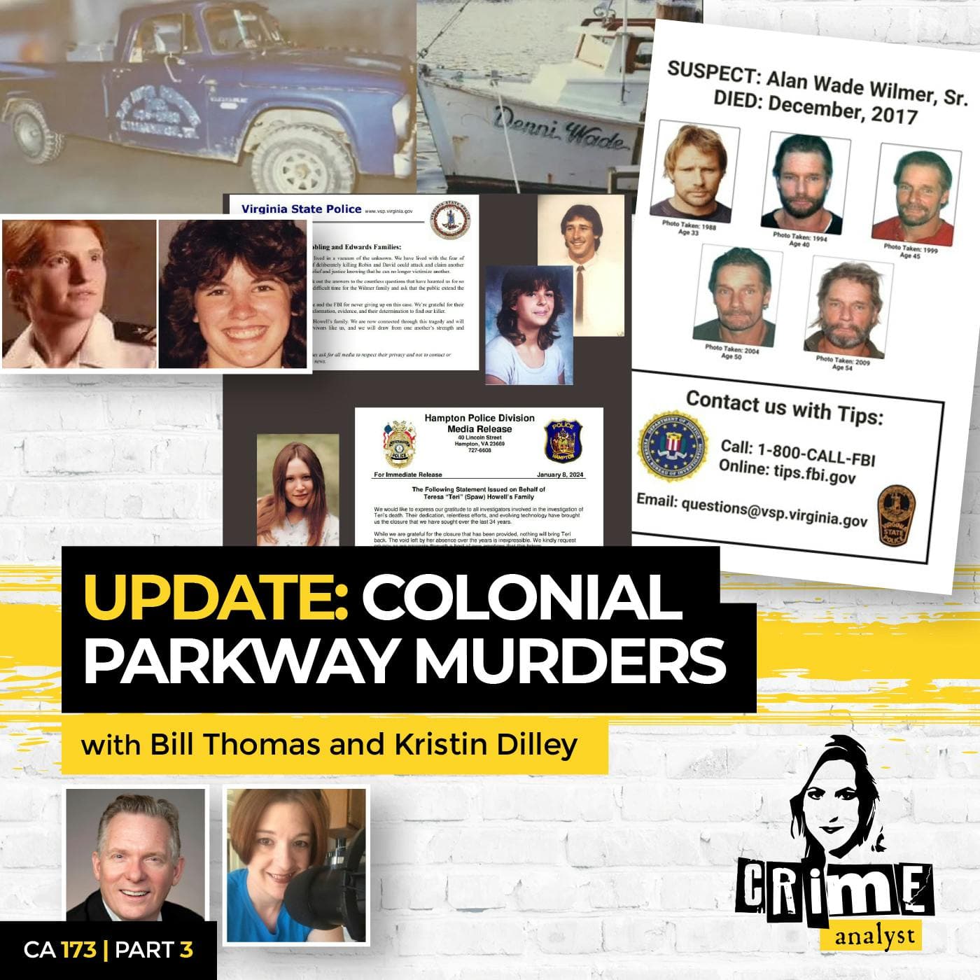 Ep 173: UPDATE: Serial Killer Identified in the Colonial Parkway Murders, Part 3 artwork