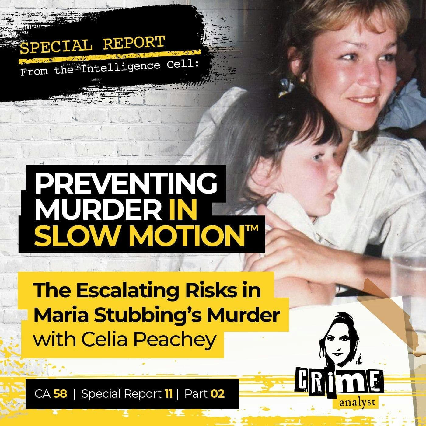 Ep 58: Preventing Murder in Slow Motion™: The Escalating Risks in Maria Stubbing’s Murder with Celia Peachey, Part 2 artwork