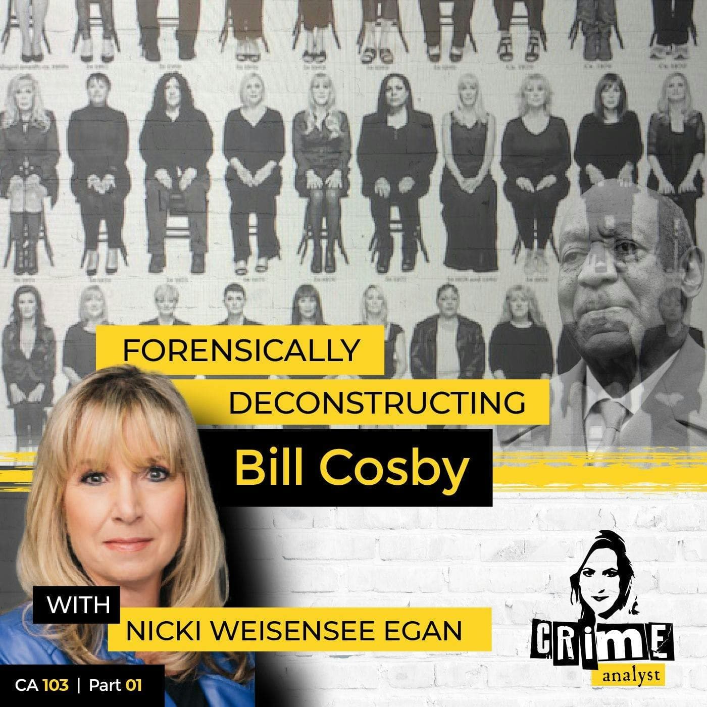 Ep 103: Forensically Deconstructing Bill Cosby with Nicki Weisensee Egan, Part 1 artwork