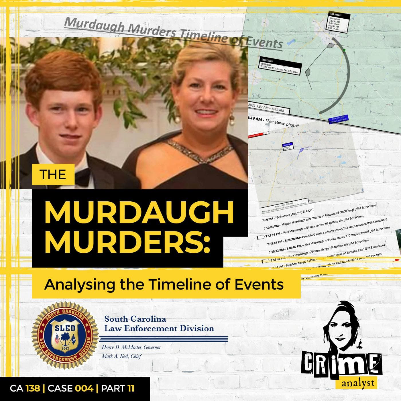 Ep 138: The Murdaugh Murders: Analysing the Timeline of Events cont. Part 11 artwork