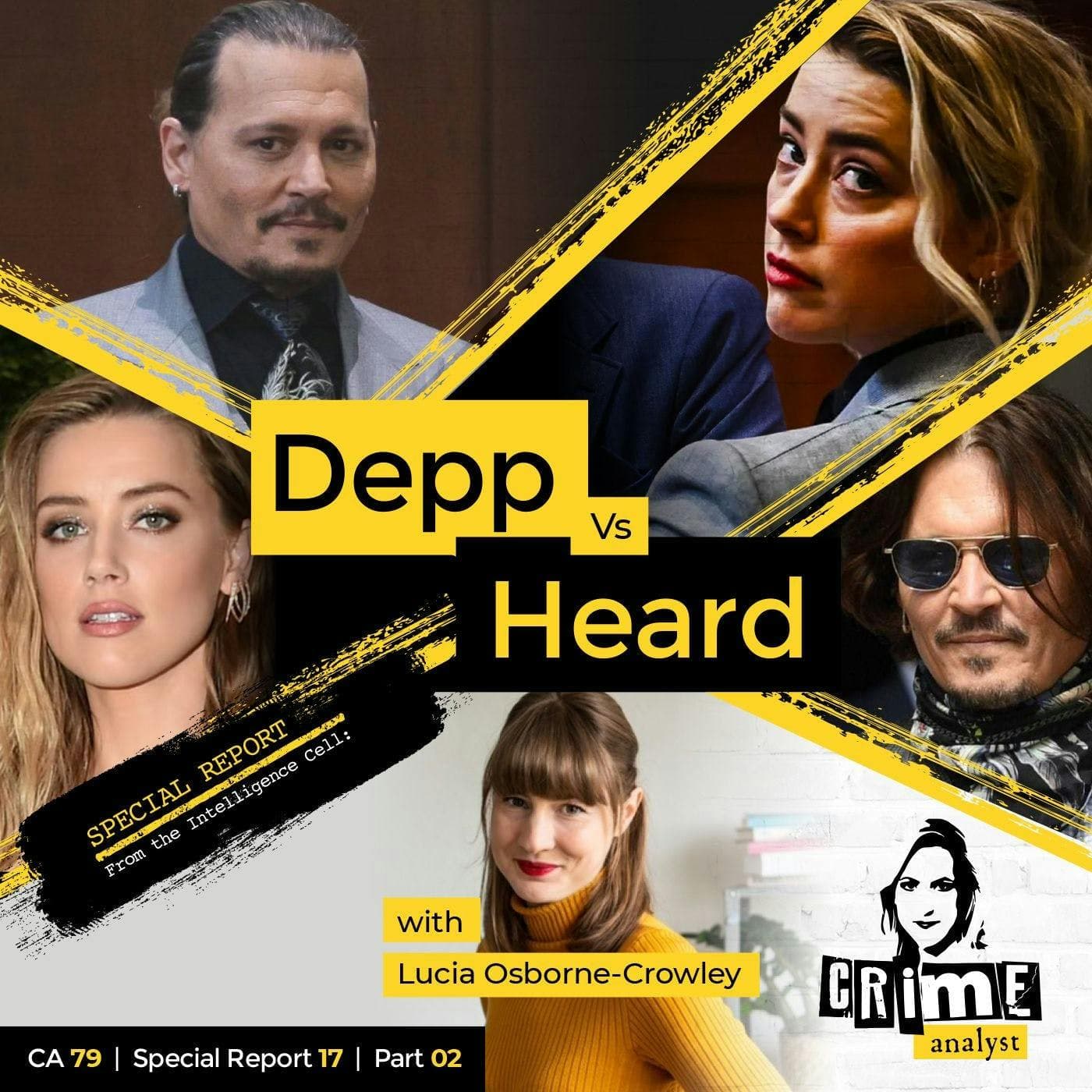 Ep 79: Johnny Depp vs Amber Heard with Lucia Osborne-Crowley, Part 2 artwork