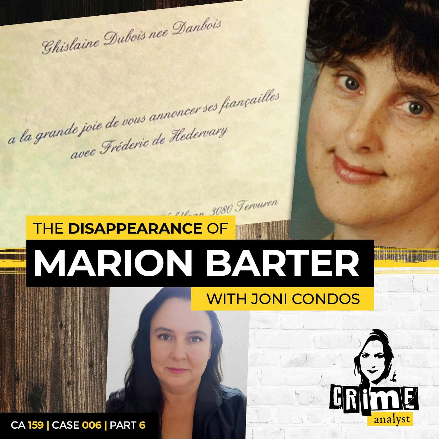 Ep 159: The Disappearance of Marion Barter with Joni Condos, Part 6 artwork