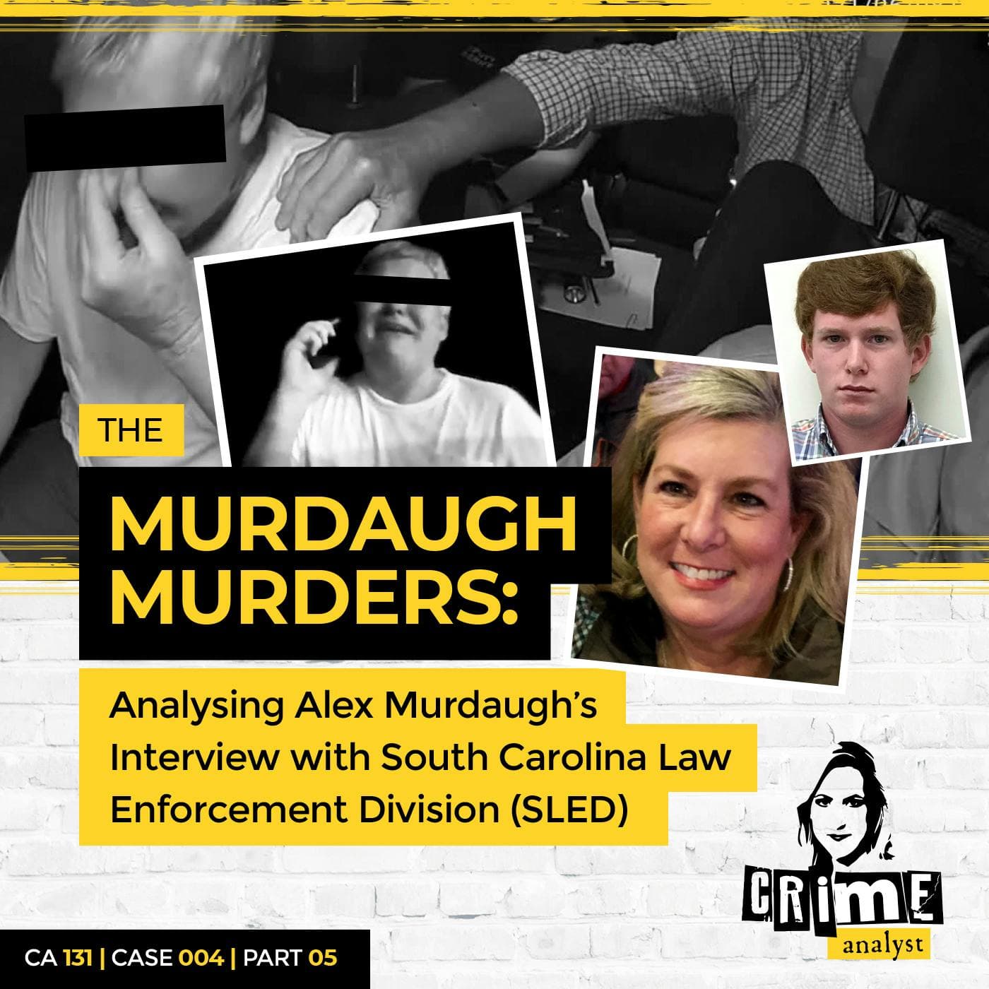 Ep 131: The Murdaugh Murders: Analysing Alex Murdaugh’s Interview with South Carolina Law Enforcement Division (SLED) cont., Part 5 artwork