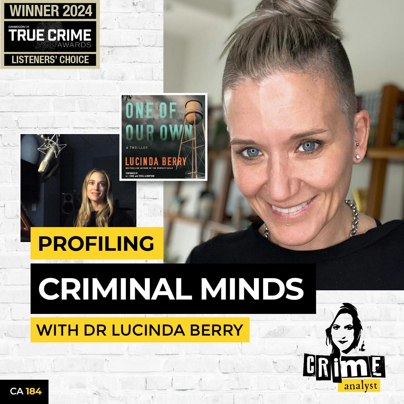 Ep 184: Profiling Criminal Minds with Dr Lucinda Berry artwork