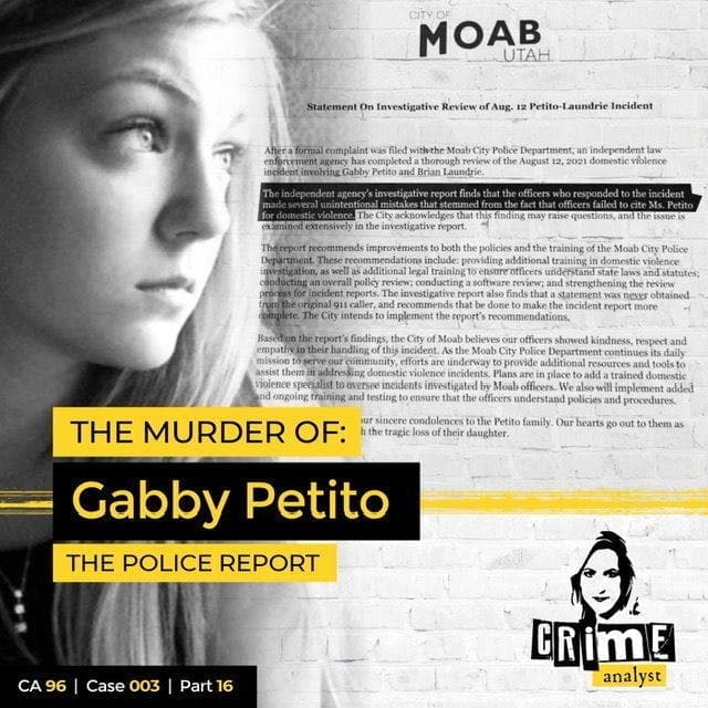 Ep 96: The Murder of Gabby Petito, Part 16 artwork