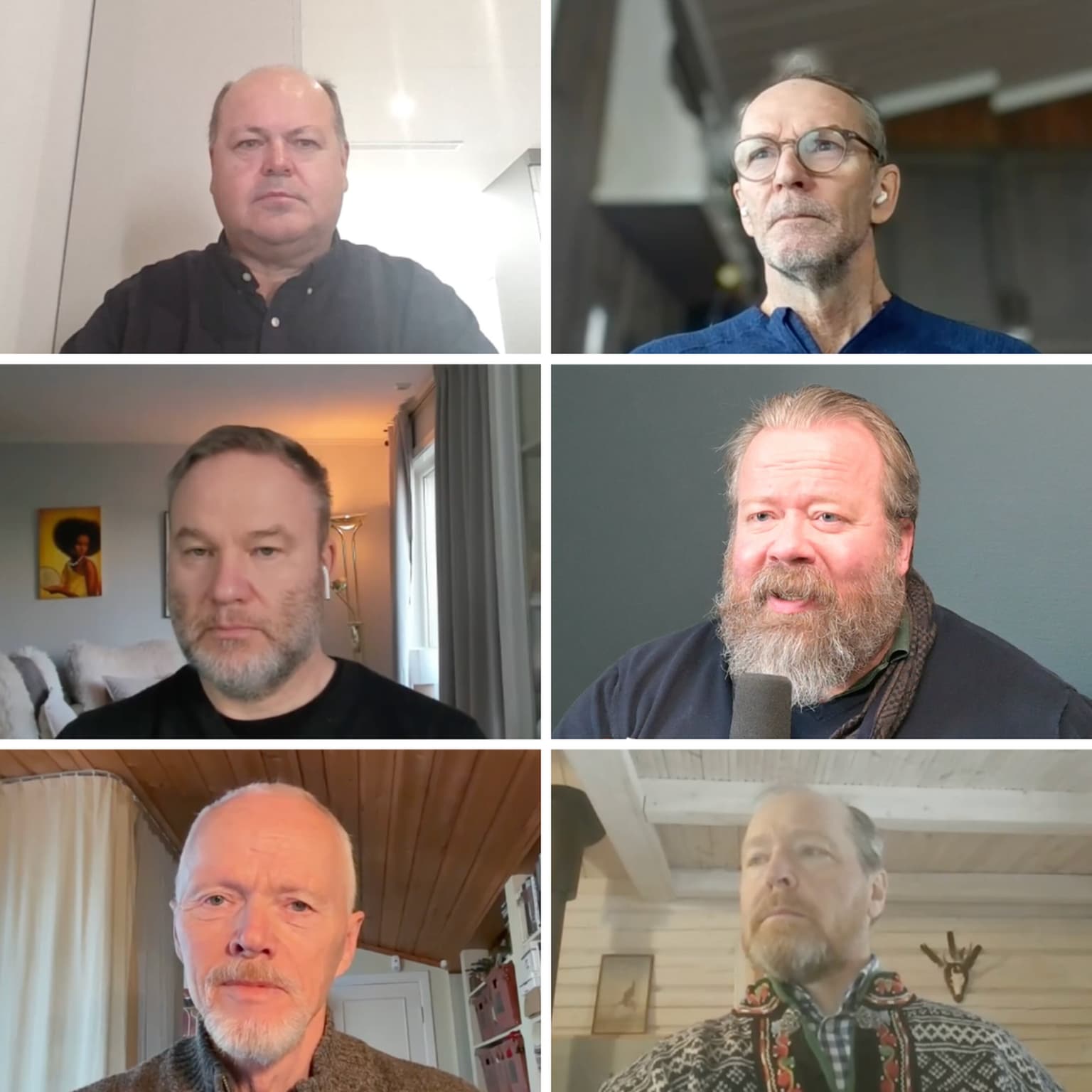 Ness 404 med Harald Magnus Andreassen, Robert Mood, Trond Omdal, Christian Anton Smedshaug og Helge Lurås – Trump har to valg – verden holder pusten artwork