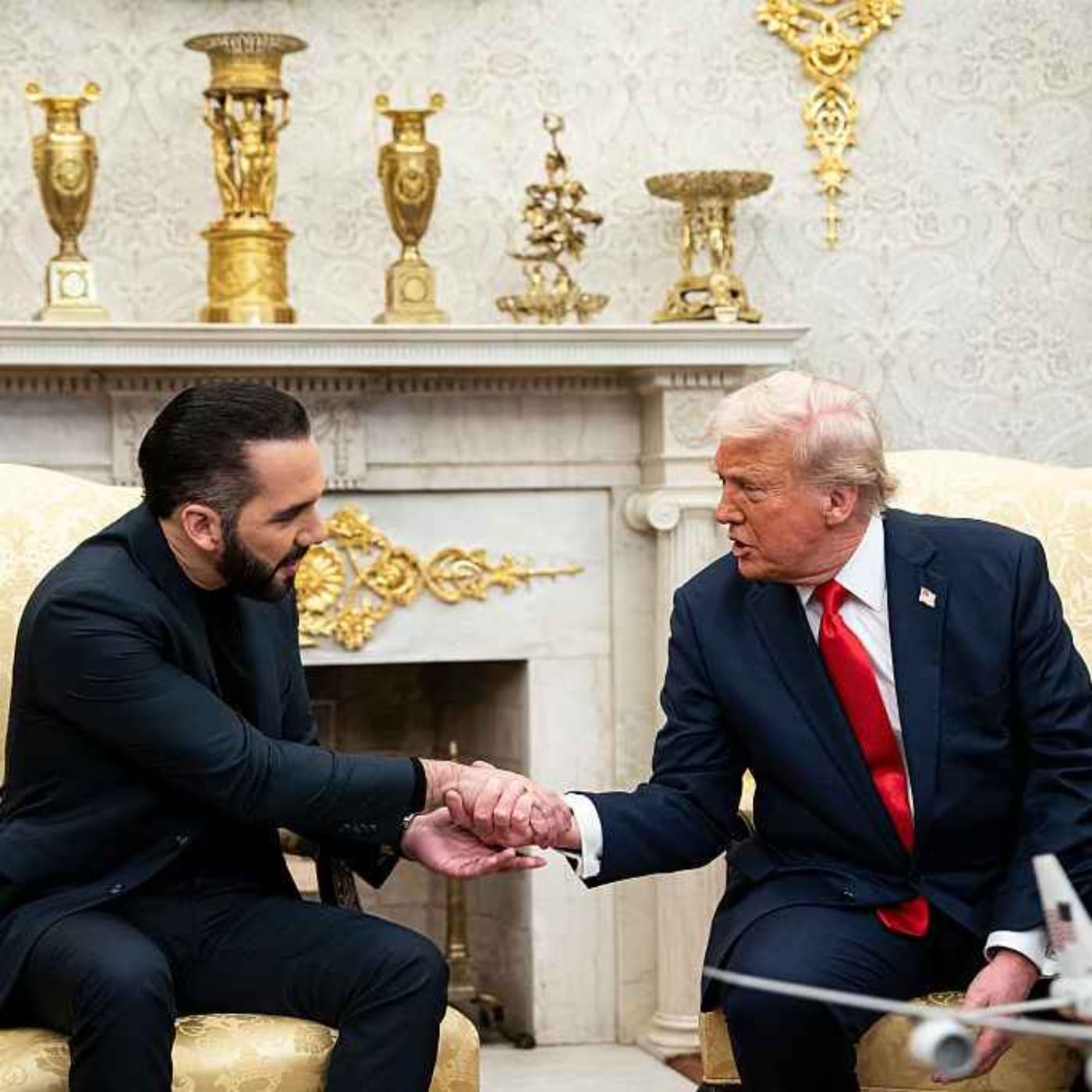 Trump’s bromance with the ‘world’s coolest dictator’ artwork