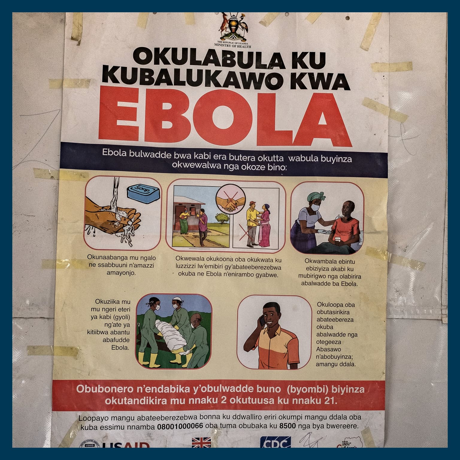 The return of Ebola artwork