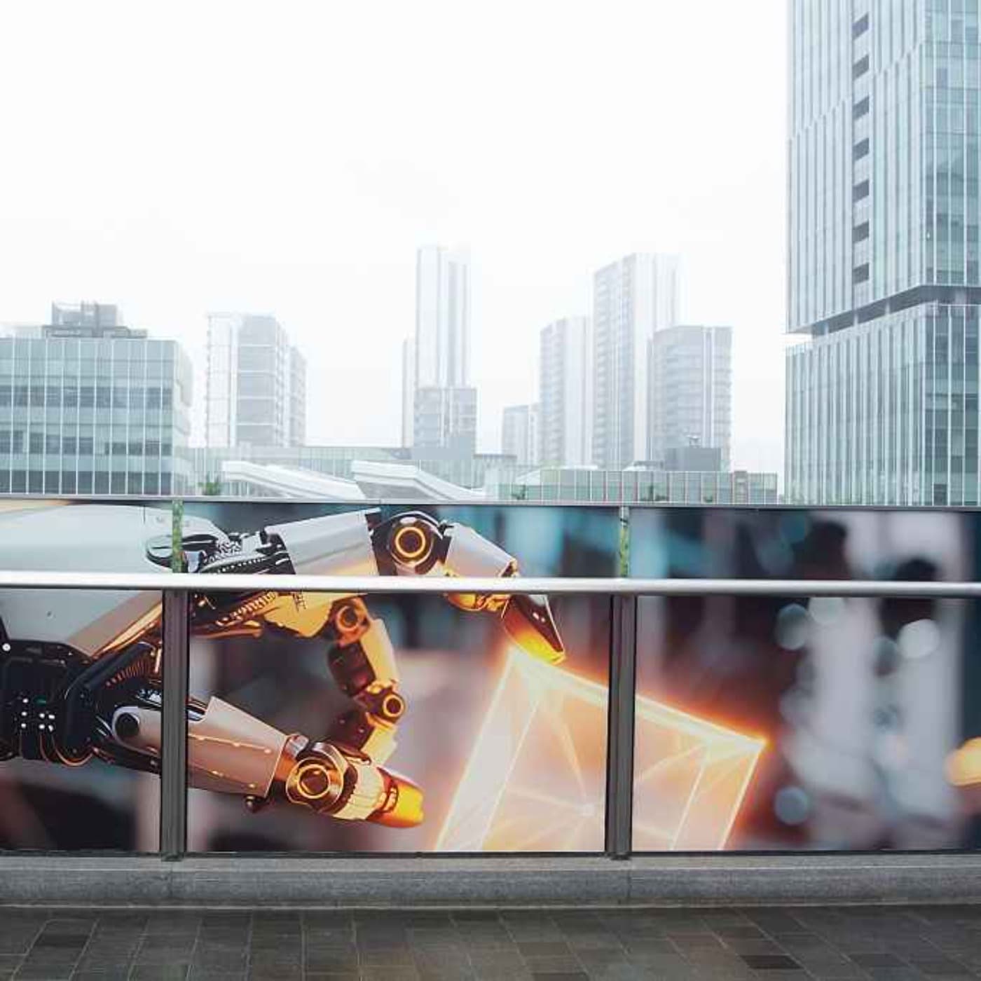 Inside the AI workplace artwork
