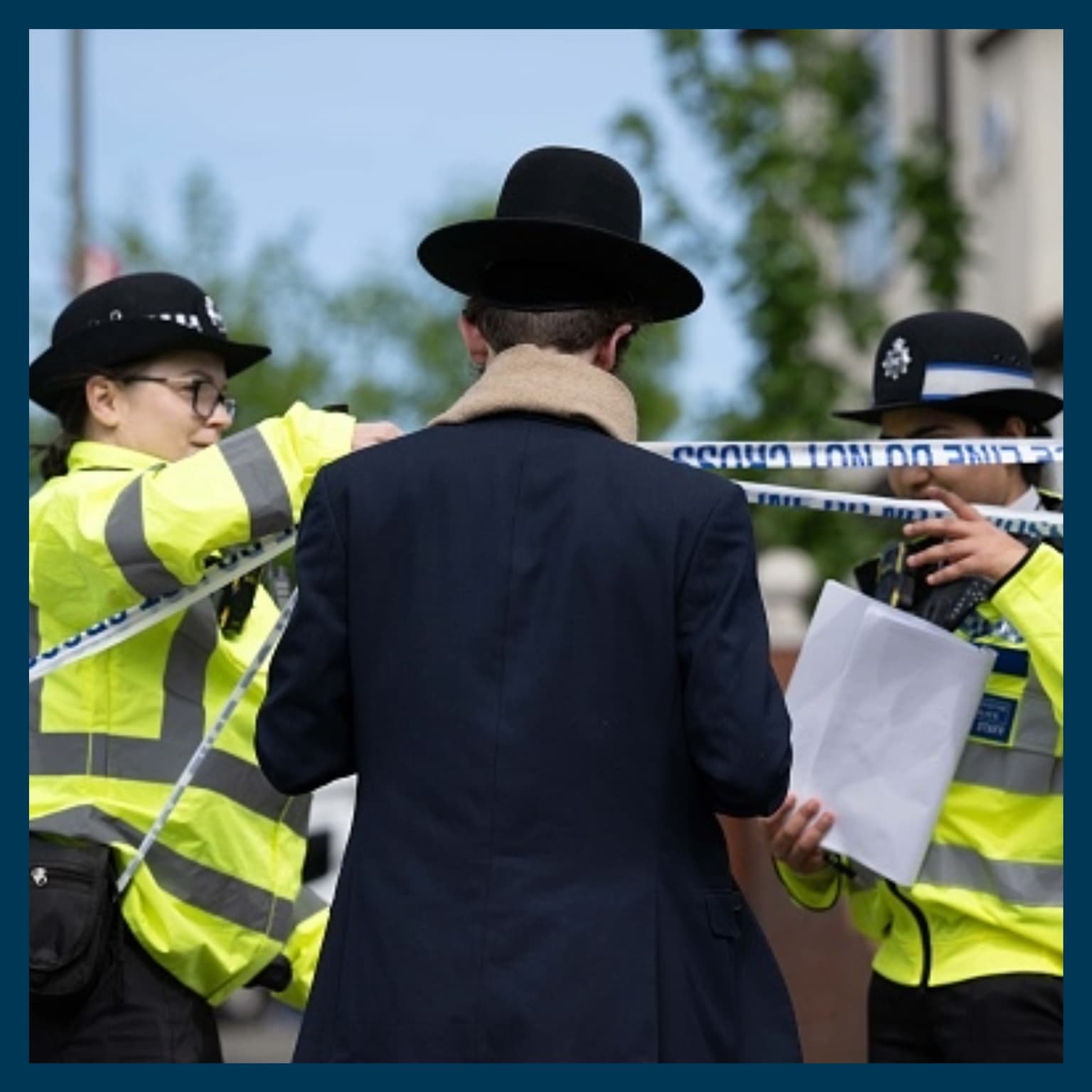 LATEST: An antisemitic terror attack in London artwork