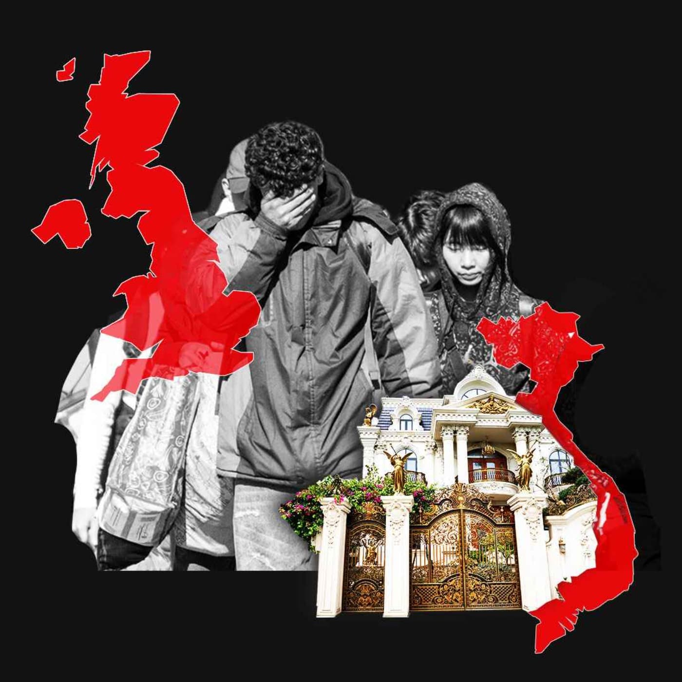 Inside the fastest growing human trafficking route to the UK artwork