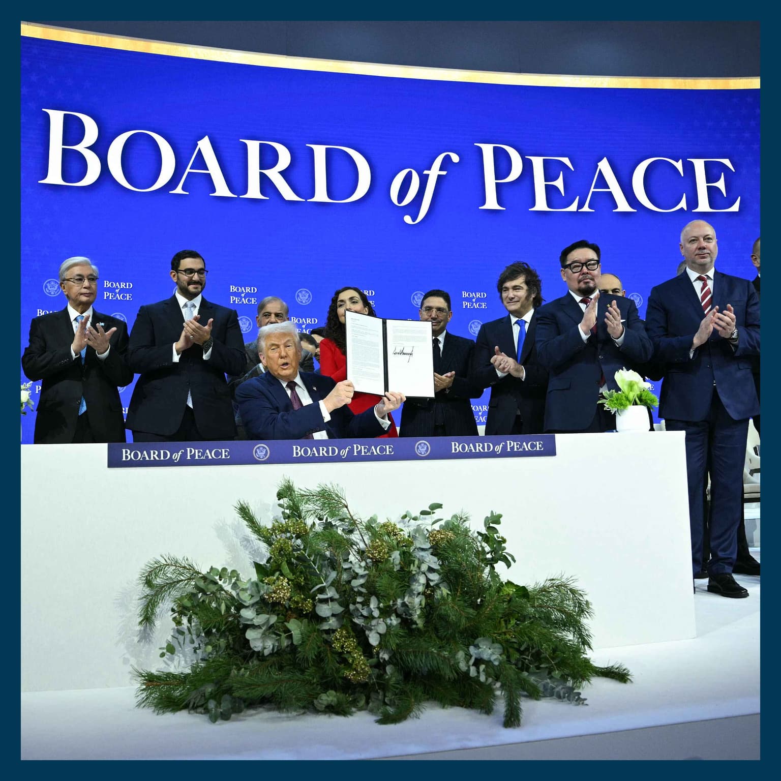 The Board of Peace: the new UN or Trump's vanity project? artwork