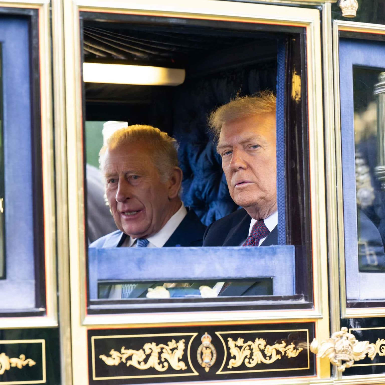 State banquets and street protests: Trump in the UK artwork