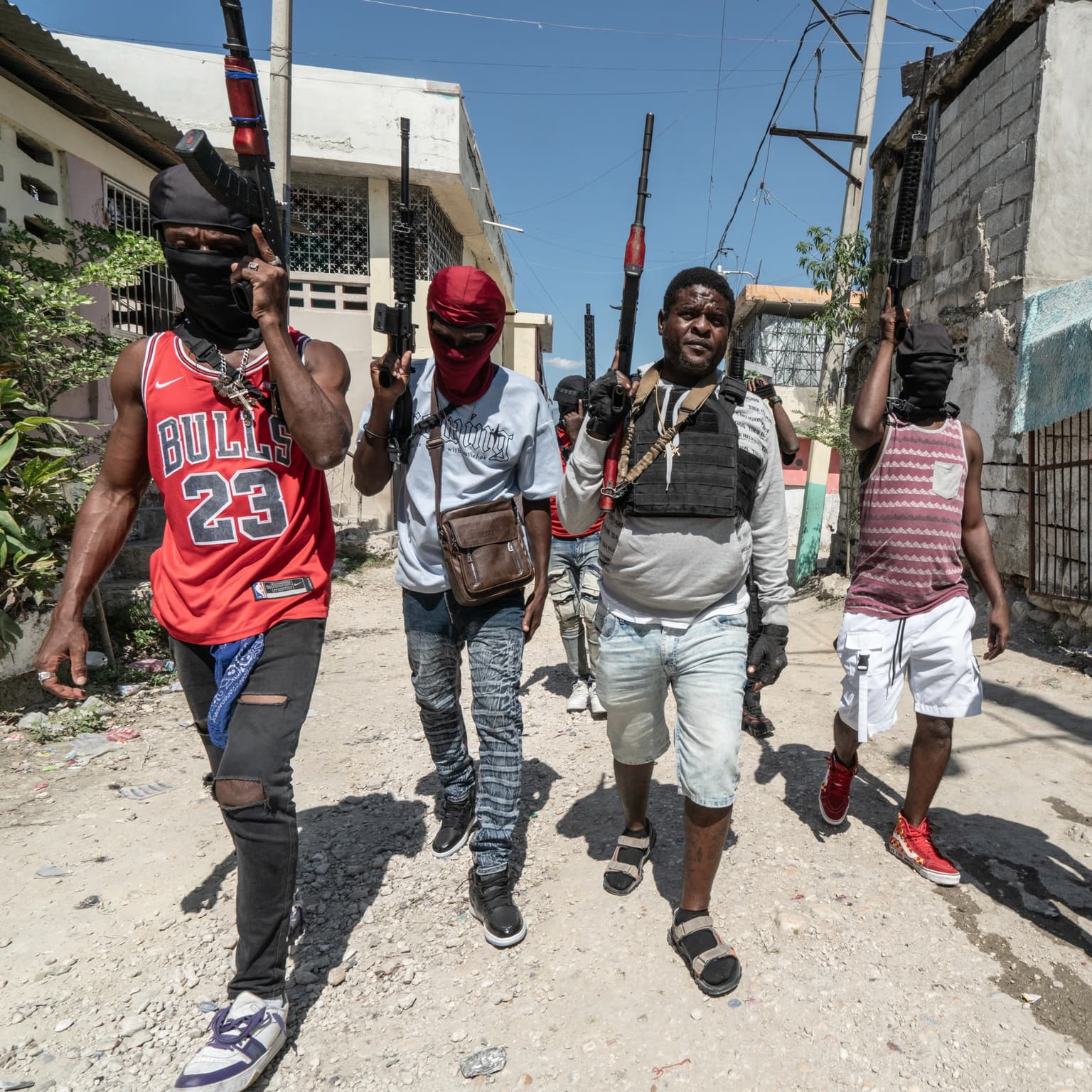 Inside Haiti: face to face with the gangs ruling a desperate nation - the Sunday Story artwork