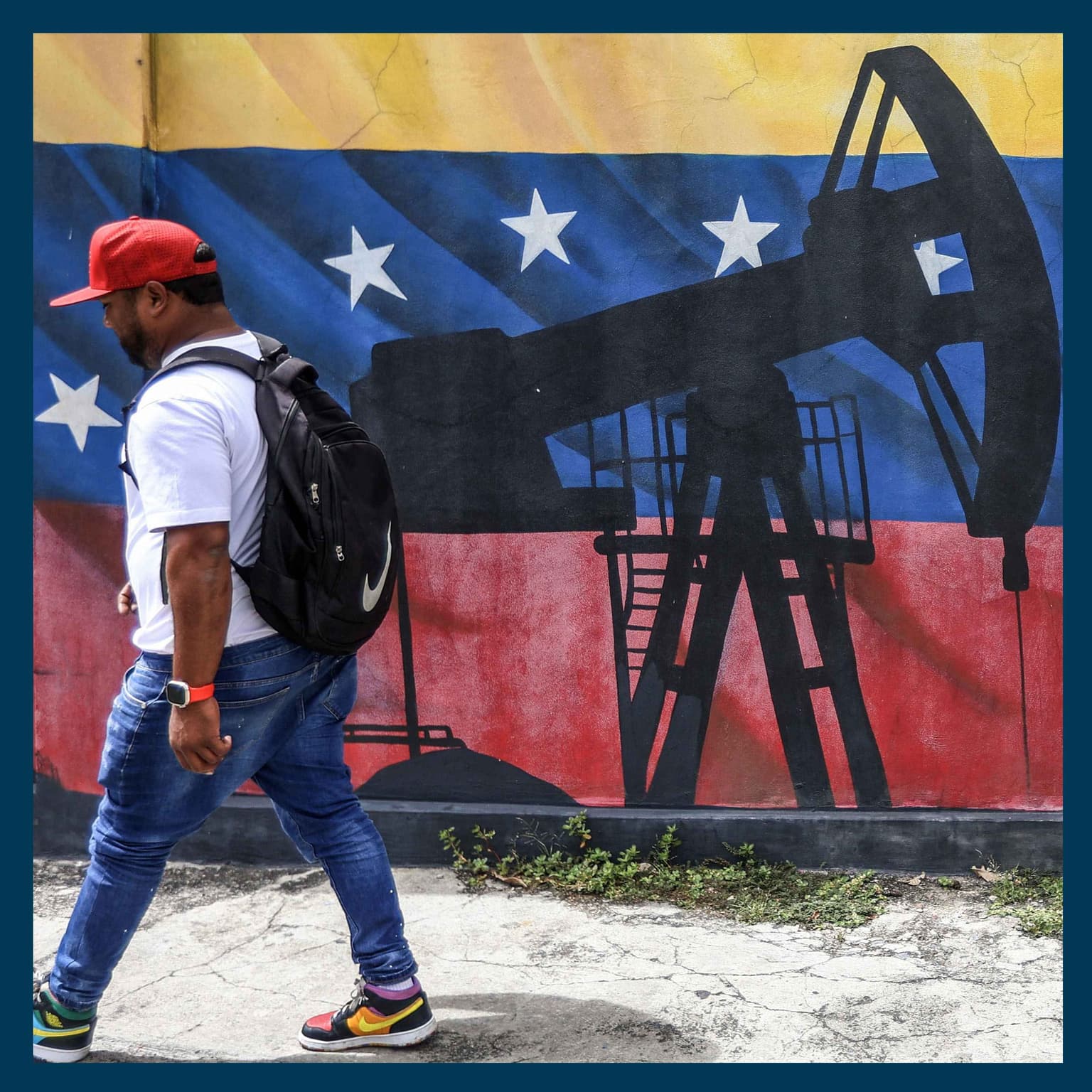 Drugs, oil and power: what Trump is doing with Venezuela artwork