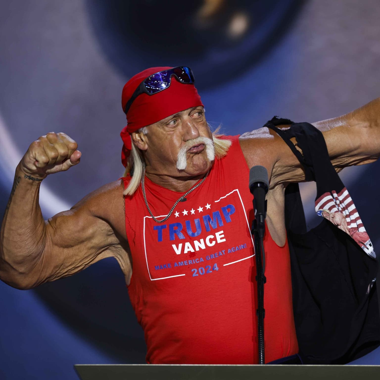 Why Donald Trump courted the wrestling world artwork