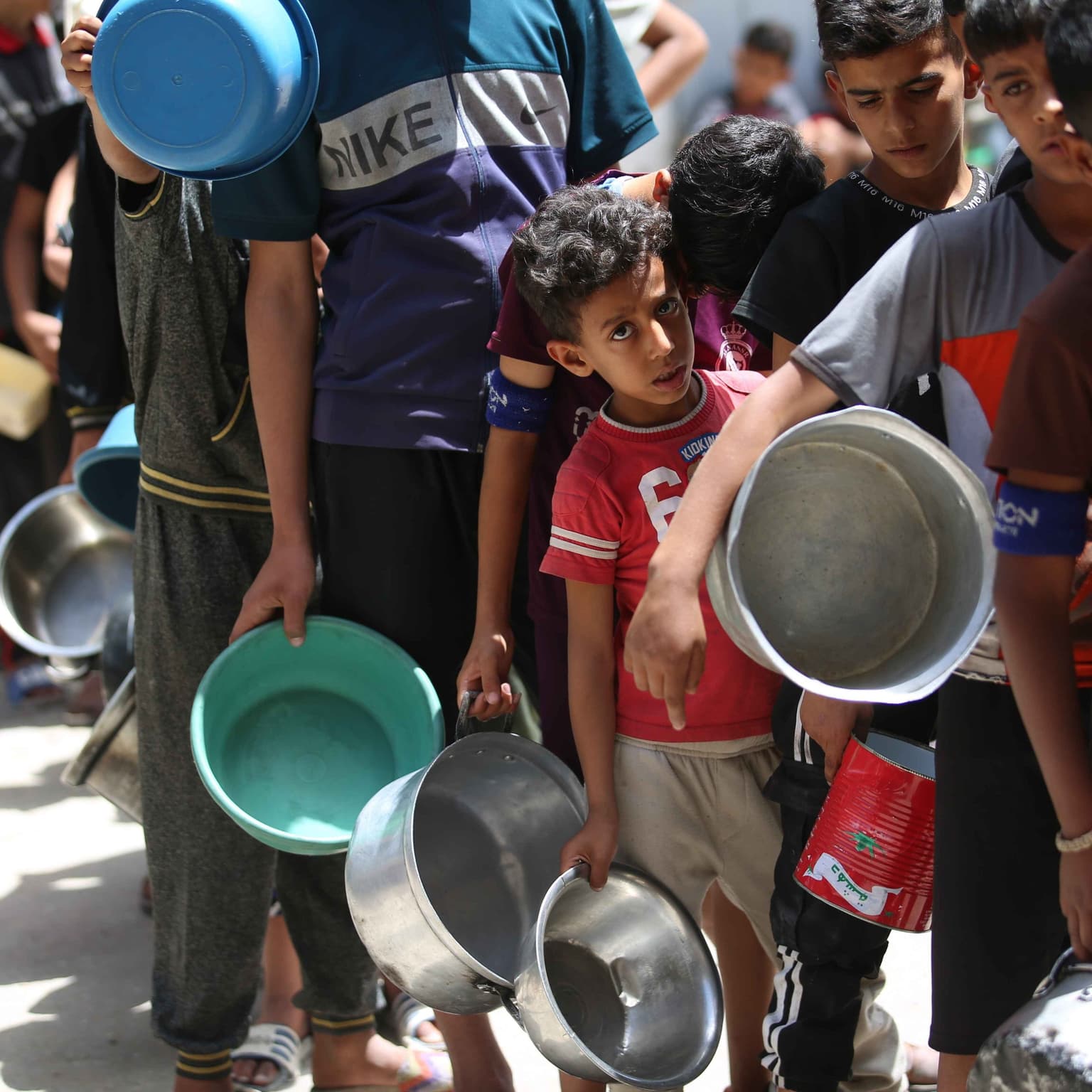 'People are starving' - How Trump lost patience with Israel artwork