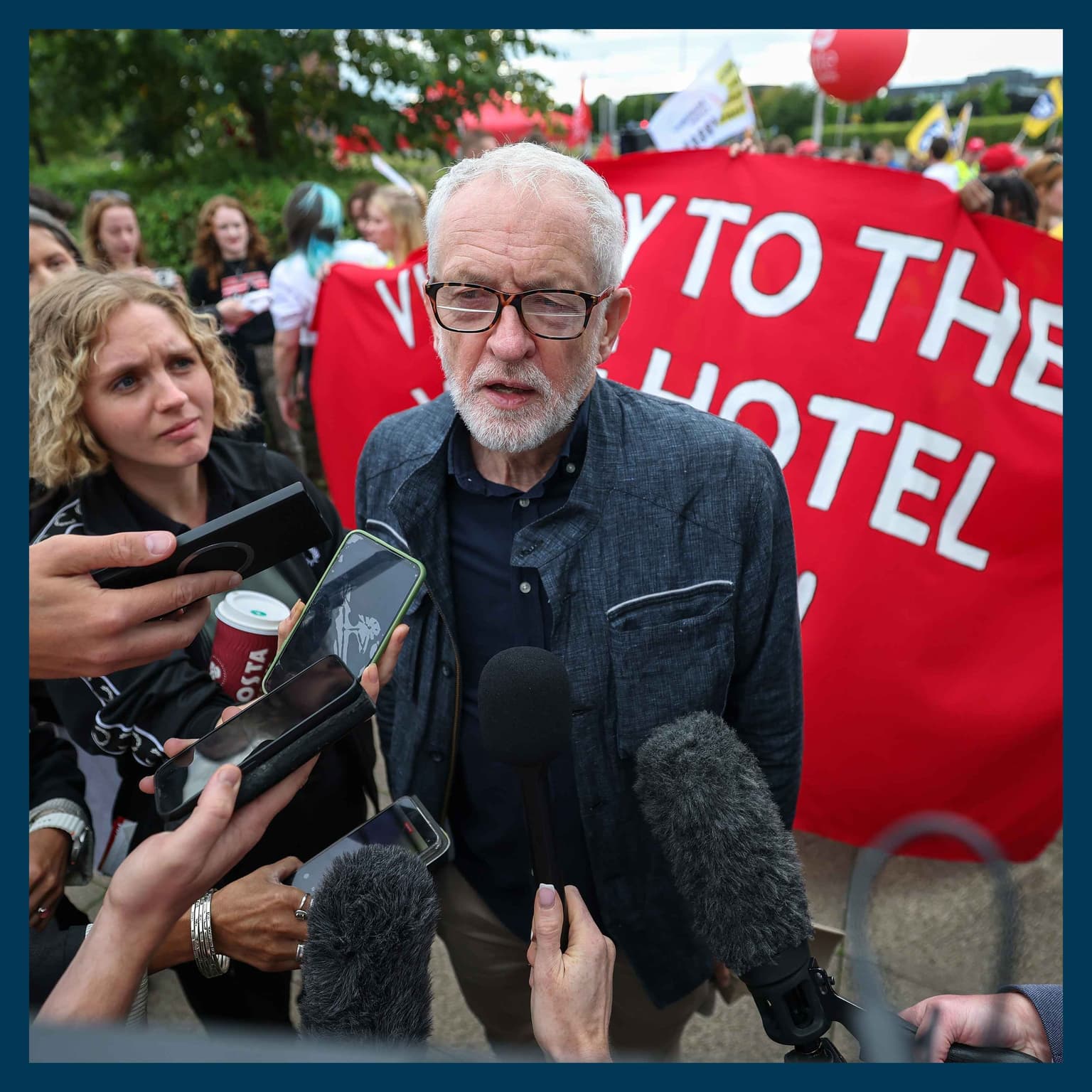 The chaos engulfing the Your Party conference artwork