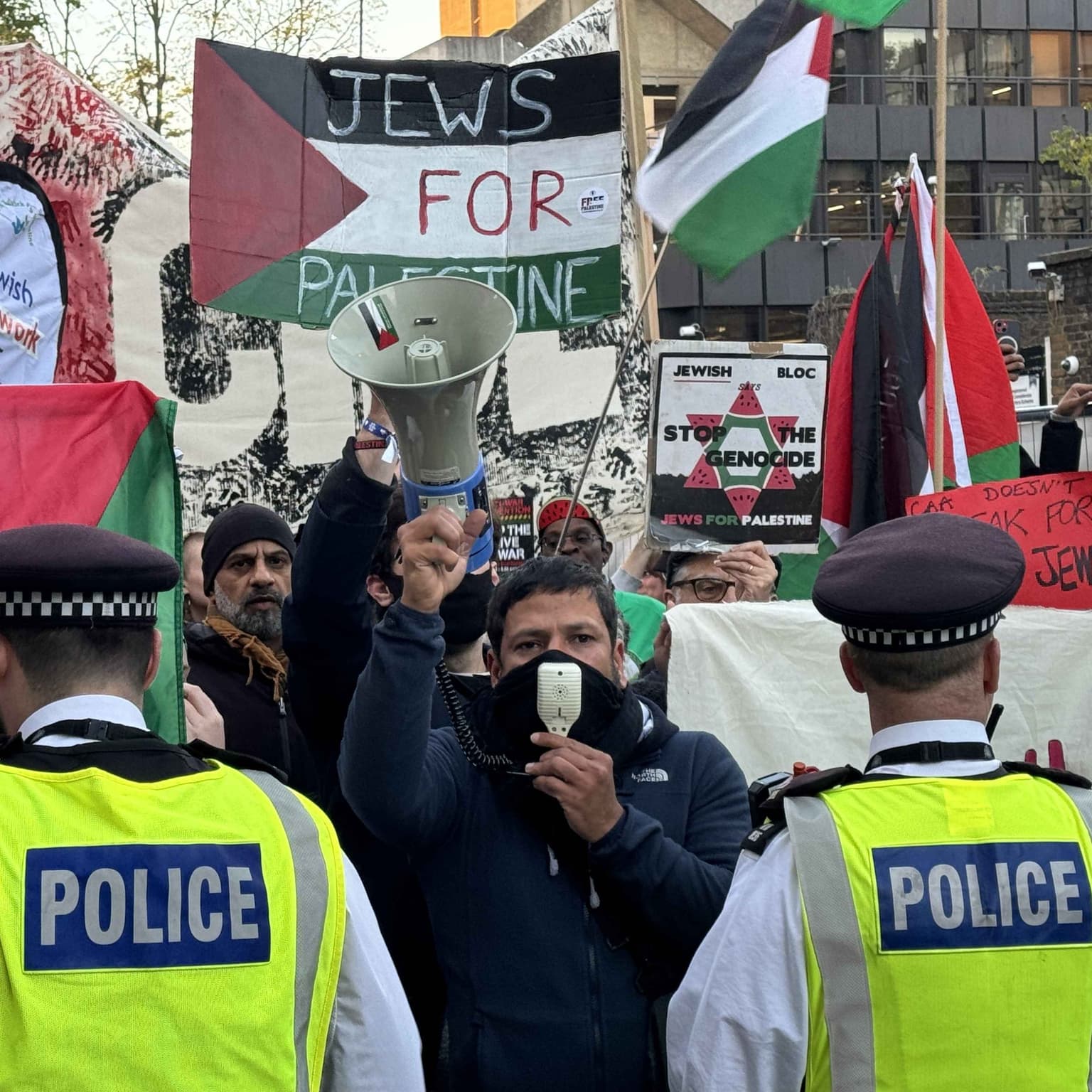 Should pro-Palestine protests be held on October 7? artwork