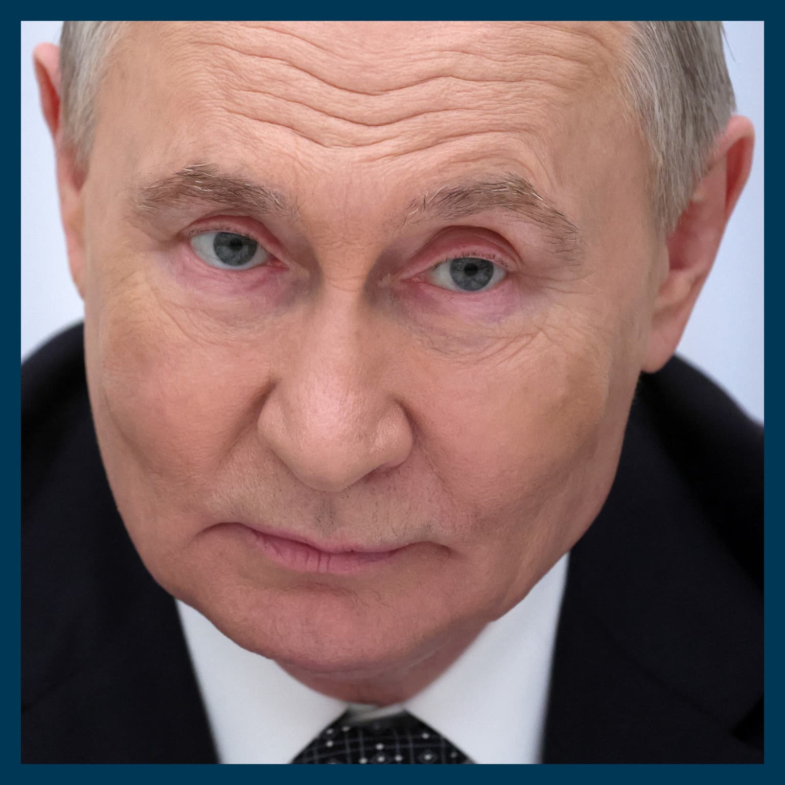 The descent into madness under Putin artwork
