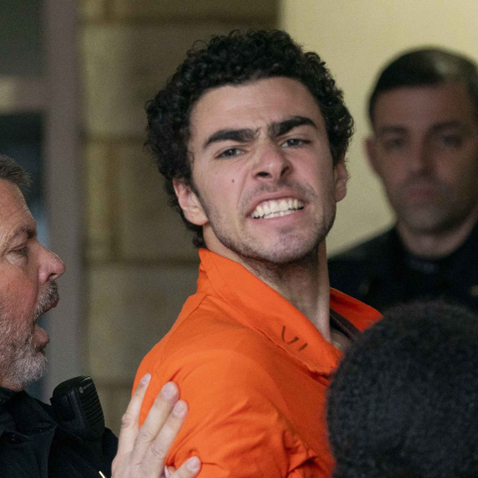 How the CEO murder suspect became a social media folk hero artwork