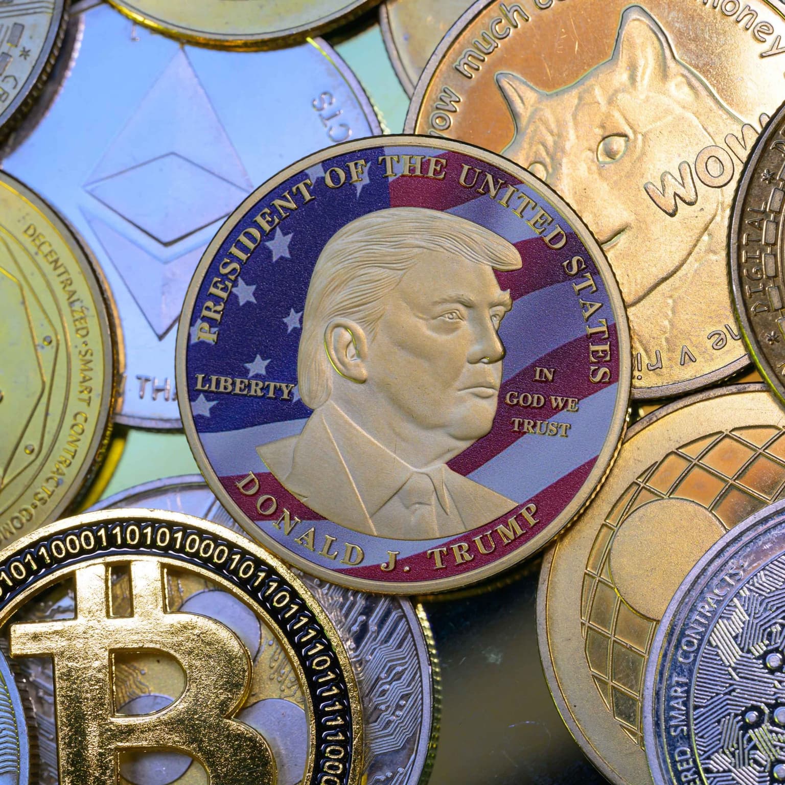 Why Trump is gambling the US economy on crypto artwork